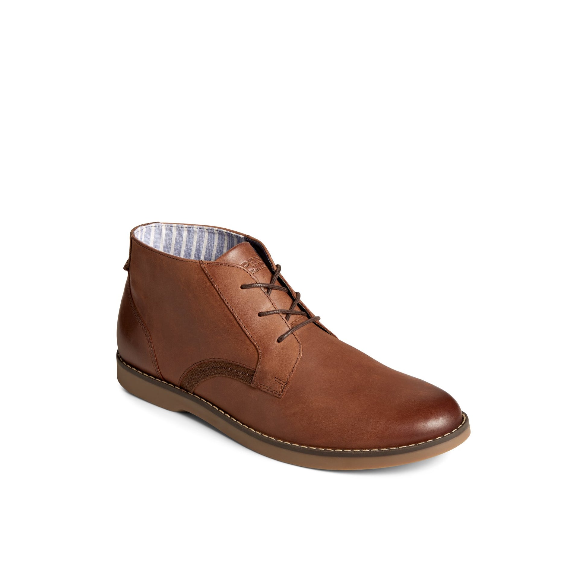 Three-quarter angle of Brown Newman Chukka Boot Chukka Boots's front side