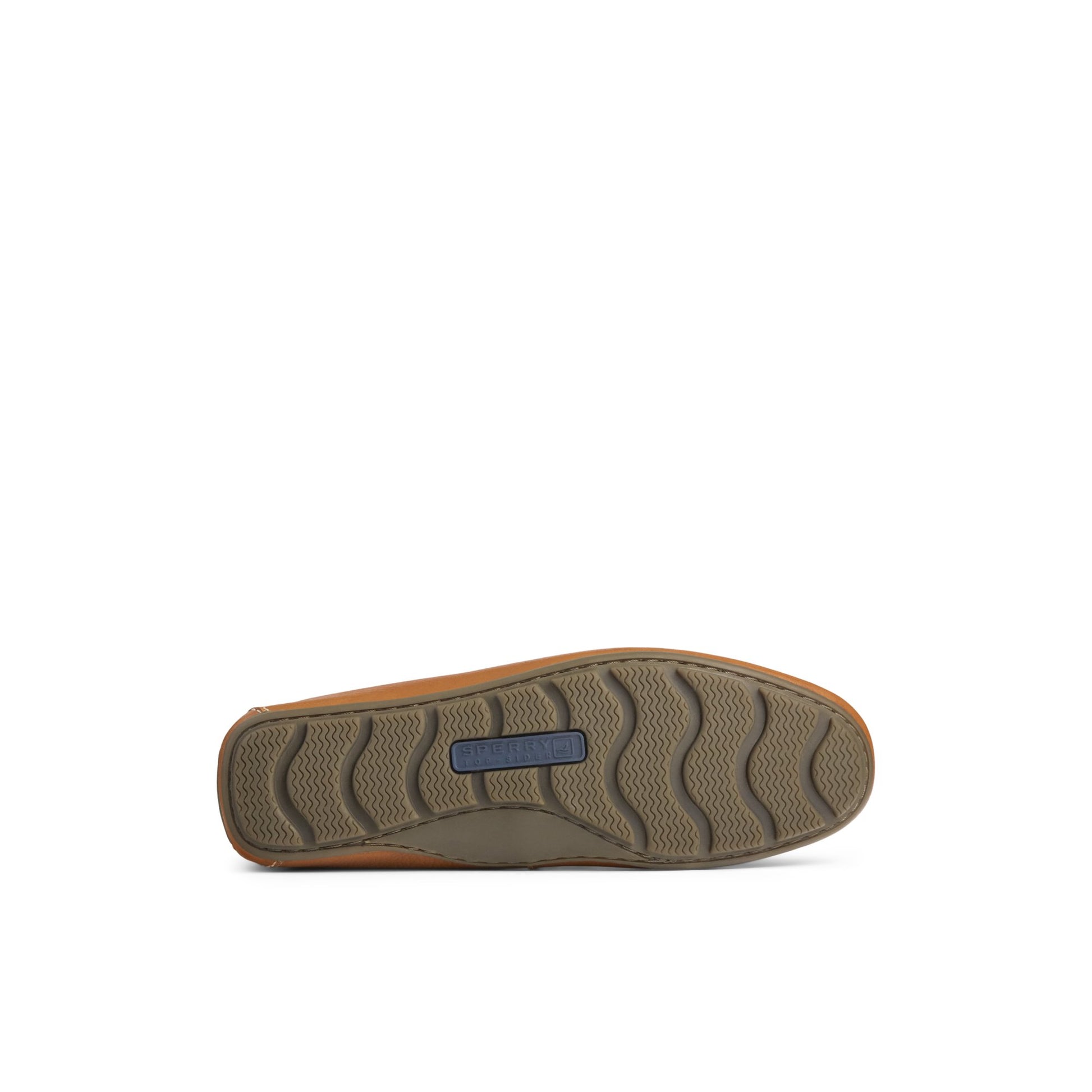 View of Medium Beige Wave Venetian Driver Driver Loafer Casual Shoes's sole