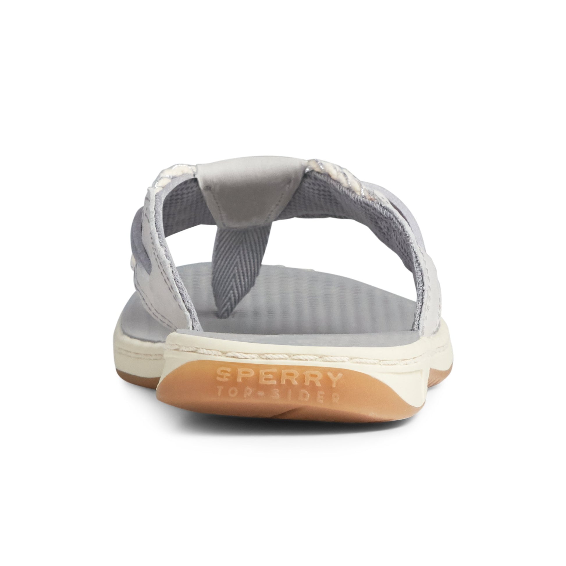 Close-up of the Light Grey Parrotfish Sandal Flip Flop Thong Sandals