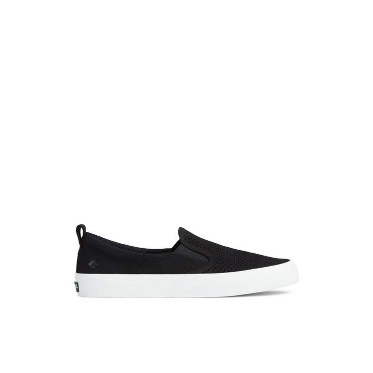 Crest Twin Gore Perforated Slip On Sneaker