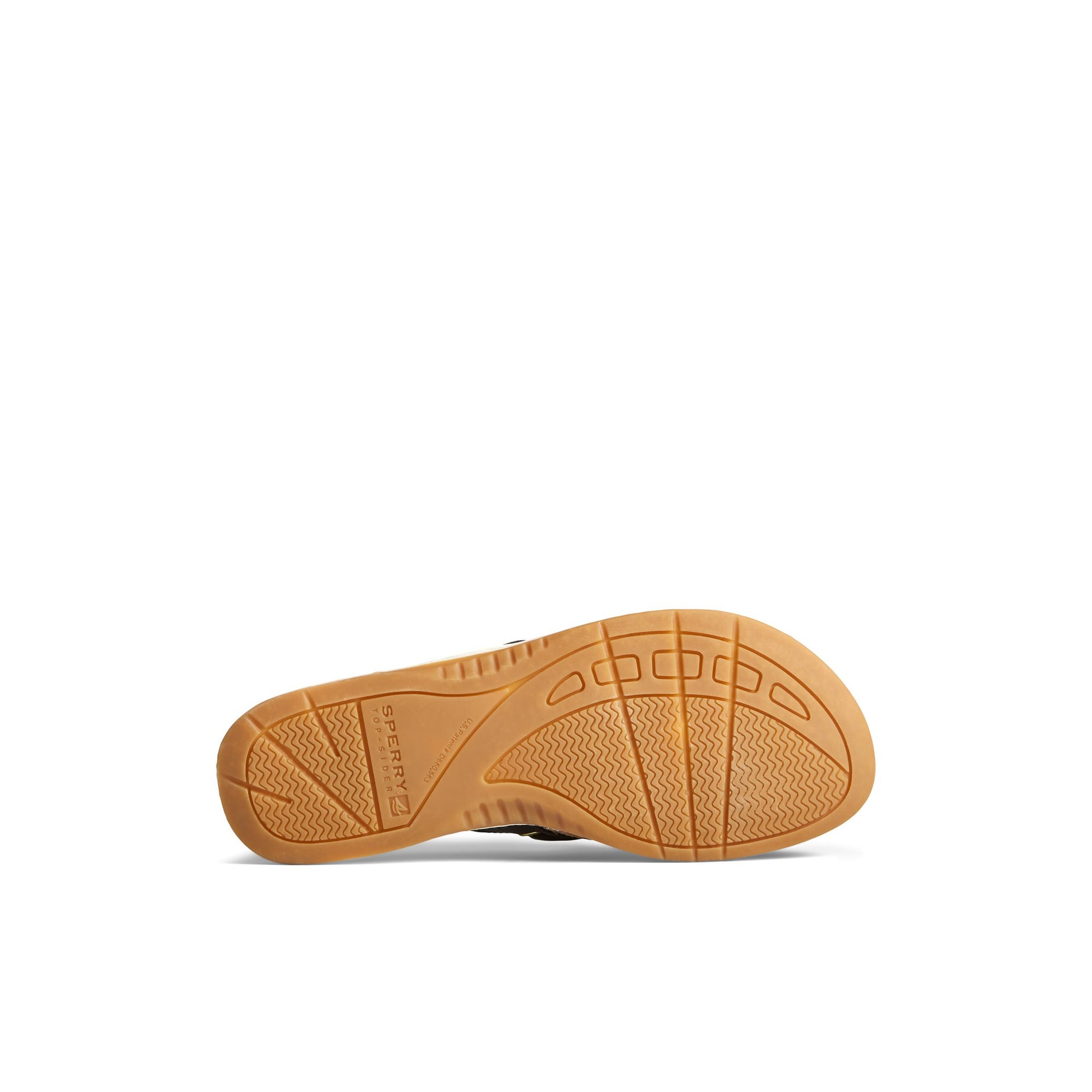View of Brown Primary - Multi Seafish 3 Flip Flop Sandal 's sole