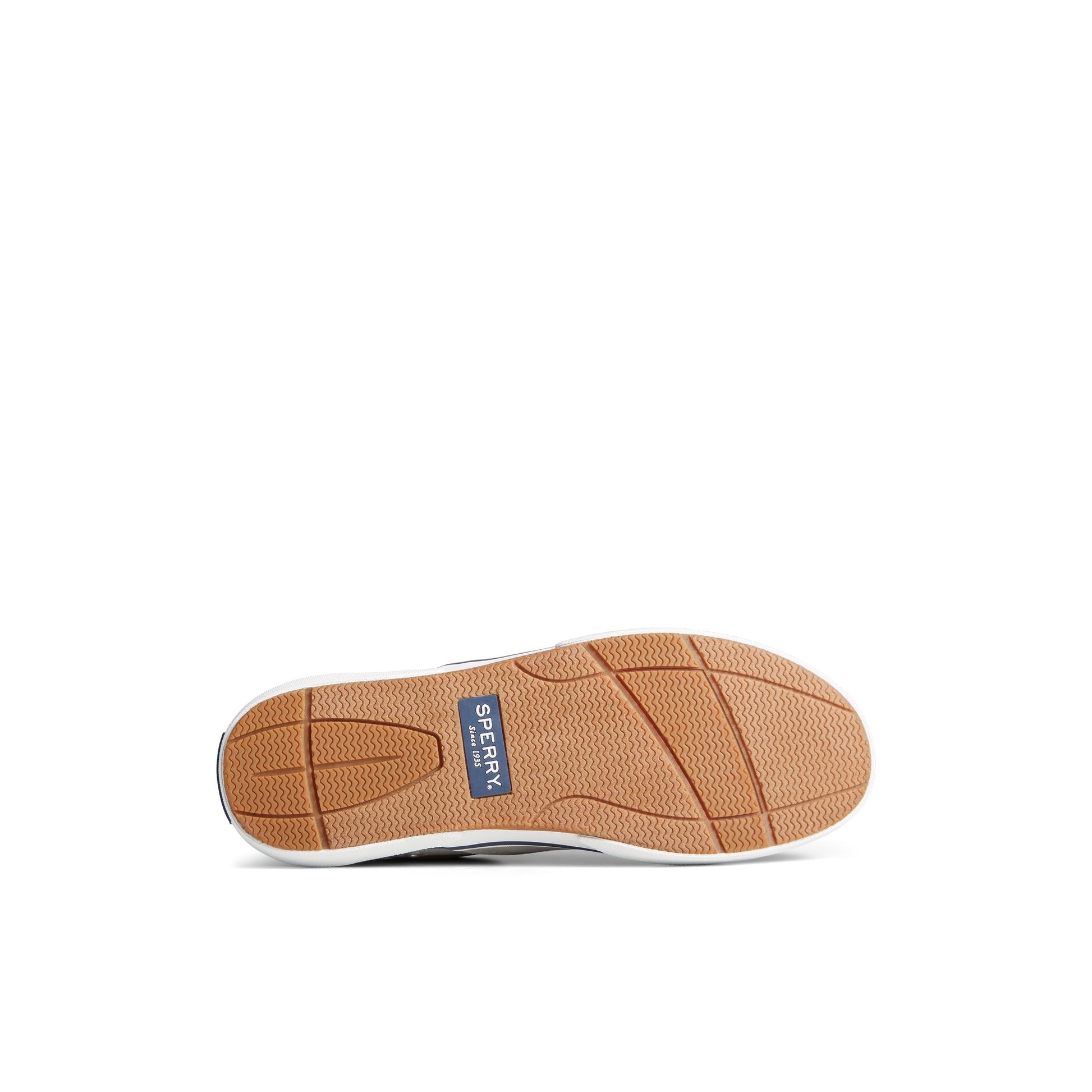 View of Grey Halyard CVO Salt Washed Sneaker Vulcanized Sneaker's sole