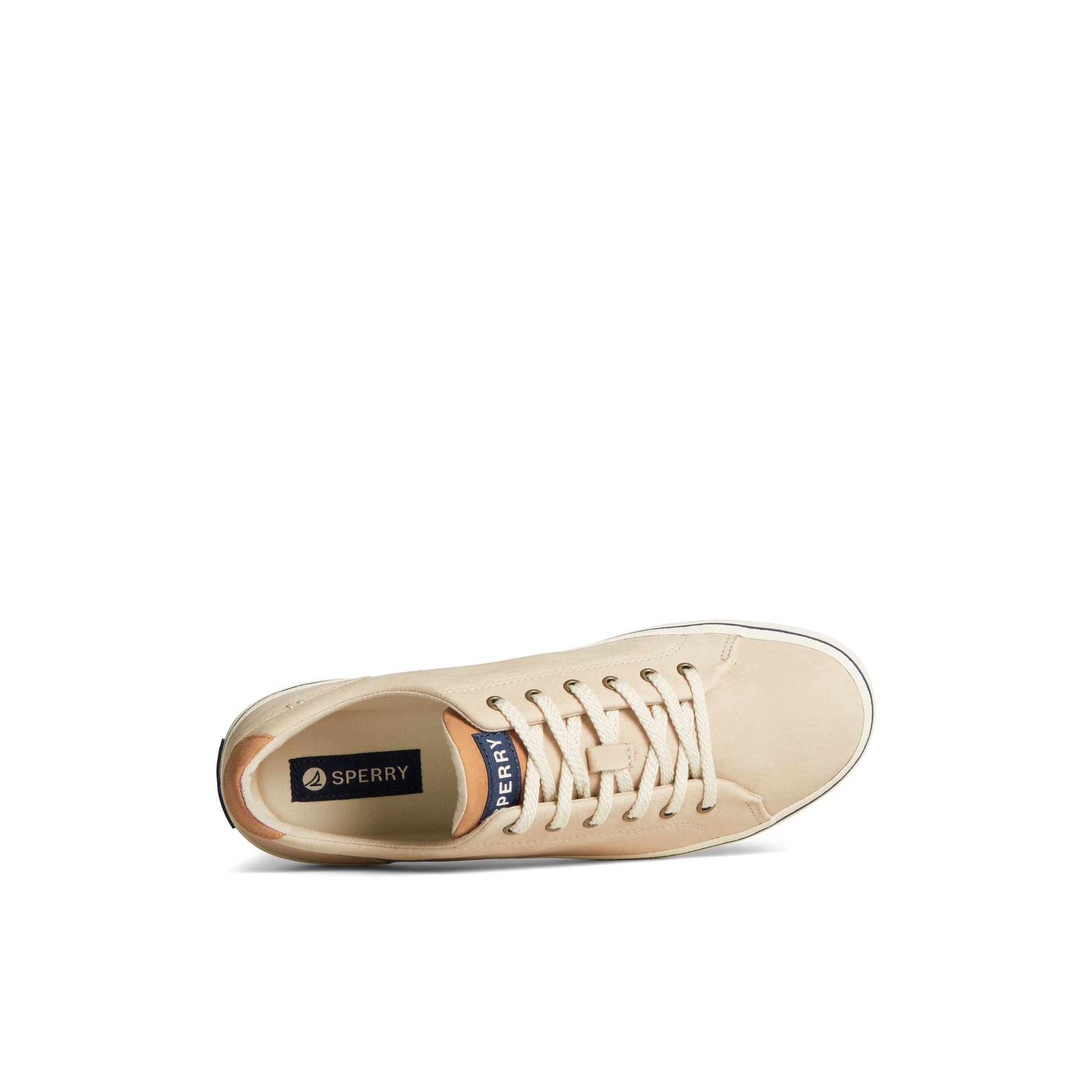 Top-down view of the Bone Striper II LLT Leather Sneaker Vulcanized Sneaker