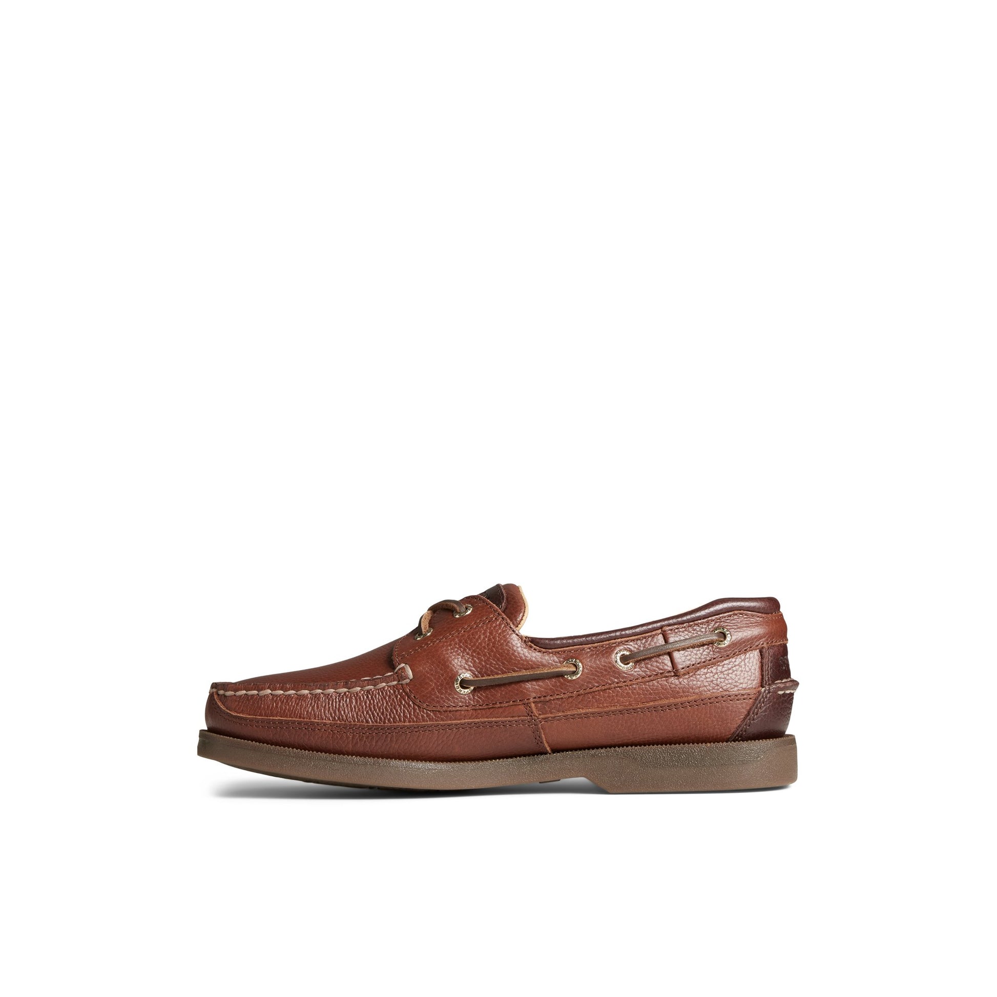 Side view of Brown Gold Cup™ Mako Boat Shoe Boat Shoes