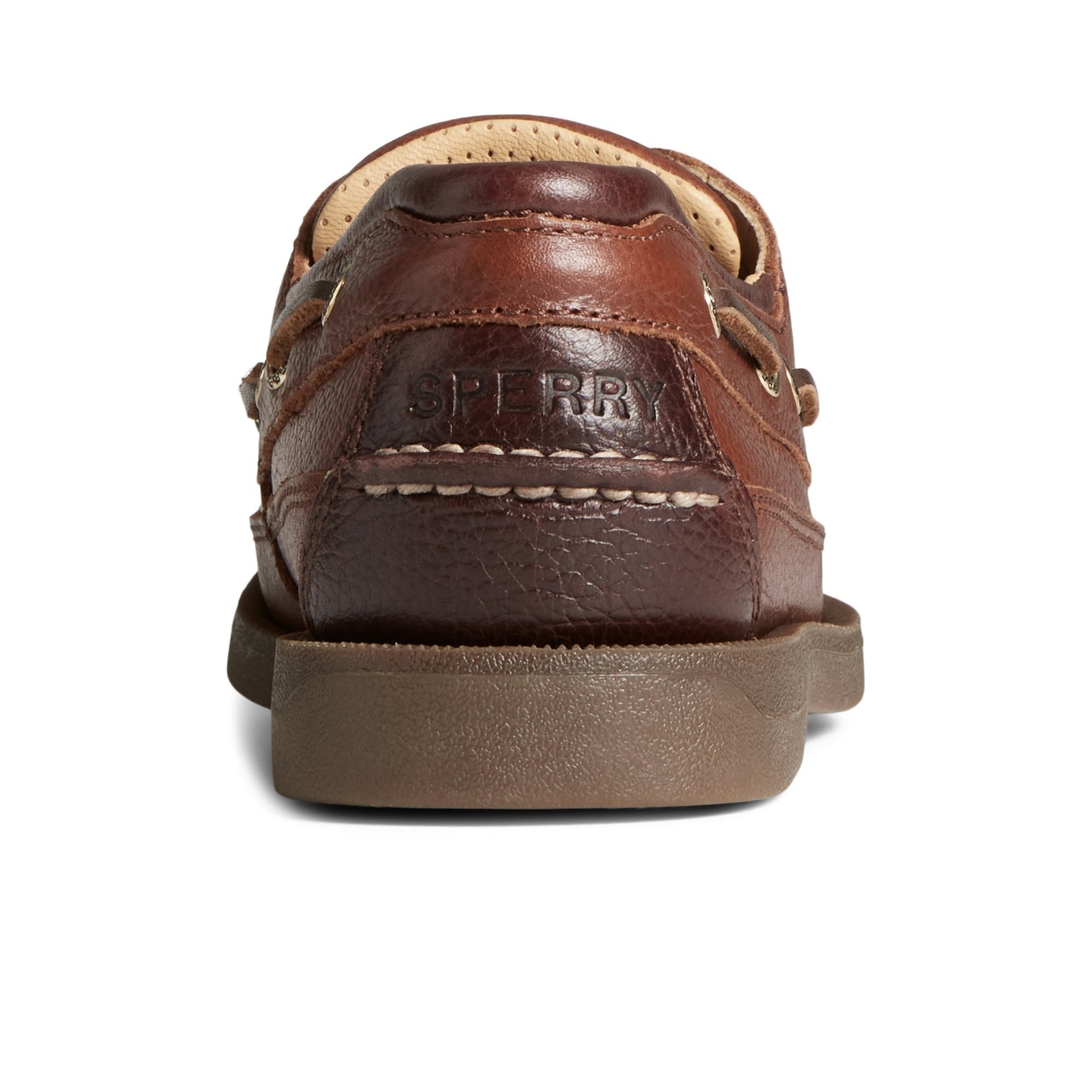 Close-up of the Brown Gold Cup™ Mako Boat Shoe Boat Shoes