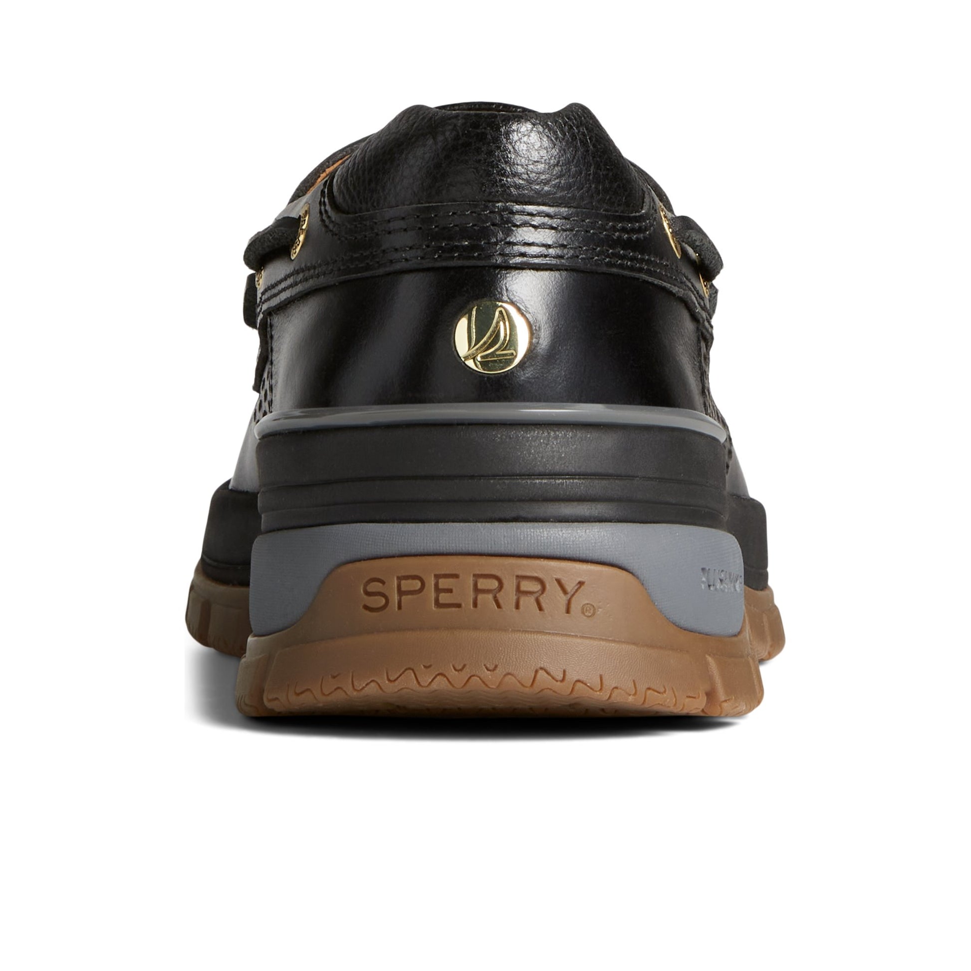 Close-up of the Black Gold Cup™ Billfish™ PLUSHWAVE™ Boat Shoe Boat Shoes