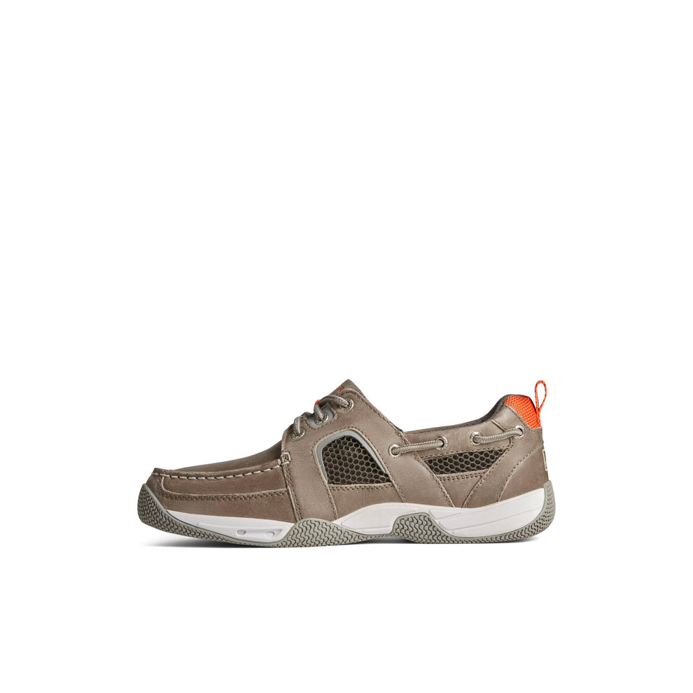 Mocassino Sportivo Sperry Sea Kite Uomo - Grigio, 44 EU, Tomaia In Pelle E Rete - 3