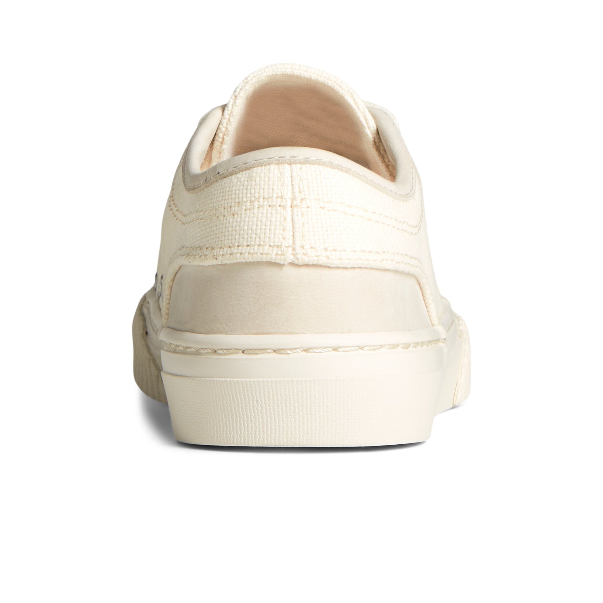 Close-up of the White Astor Sneaker Vulcanized Sneaker