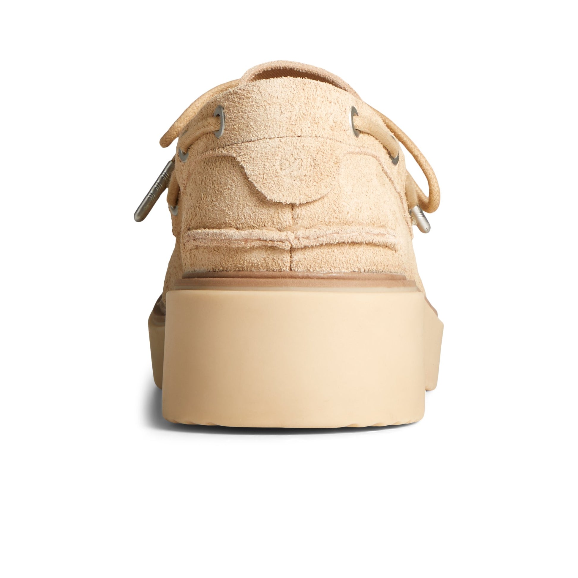 Close-up of the Bone Bayside Boat Shoe Boat Shoes