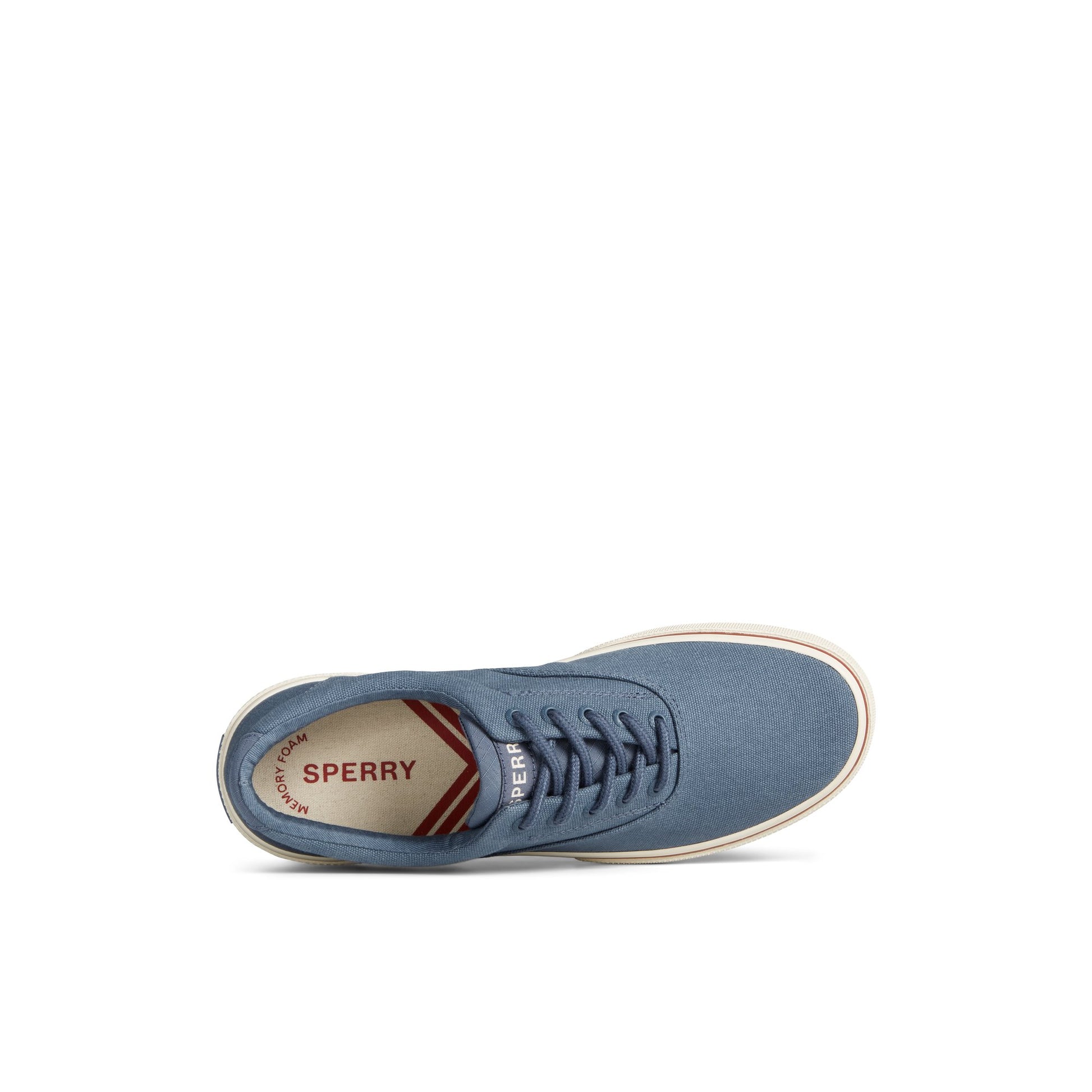 Top-down view of the Blue Halyard CVO Sneaker Vulcanized Sneaker