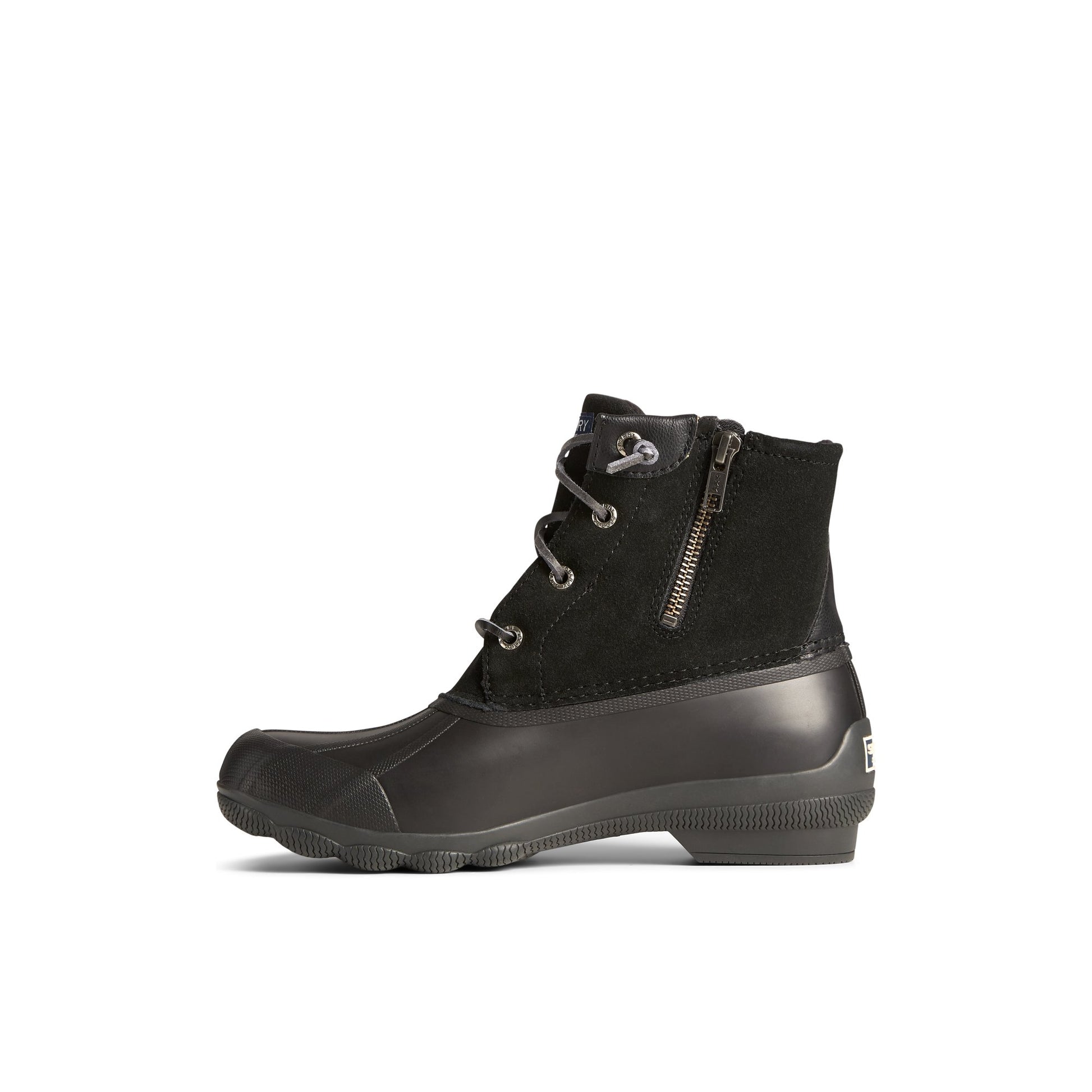 Side view of Black Syren Gulf Duck Boot Duck Boots
