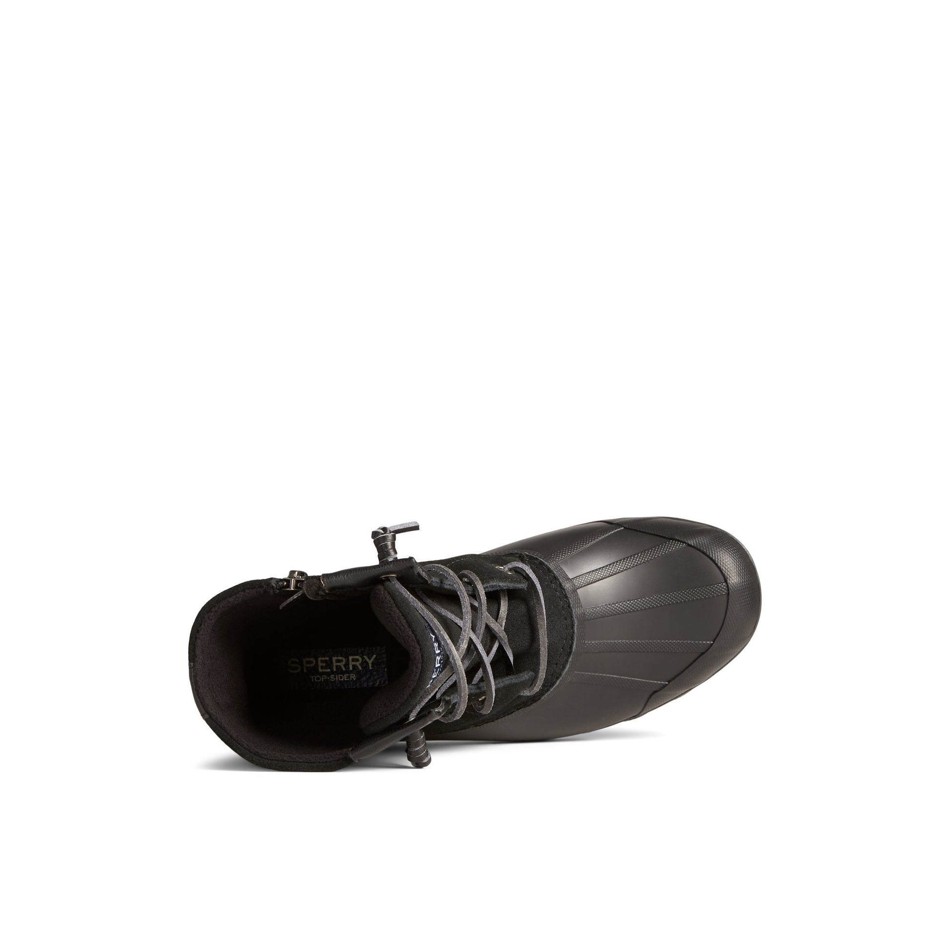 Top-down view of the Black Syren Gulf Duck Boot Duck Boots