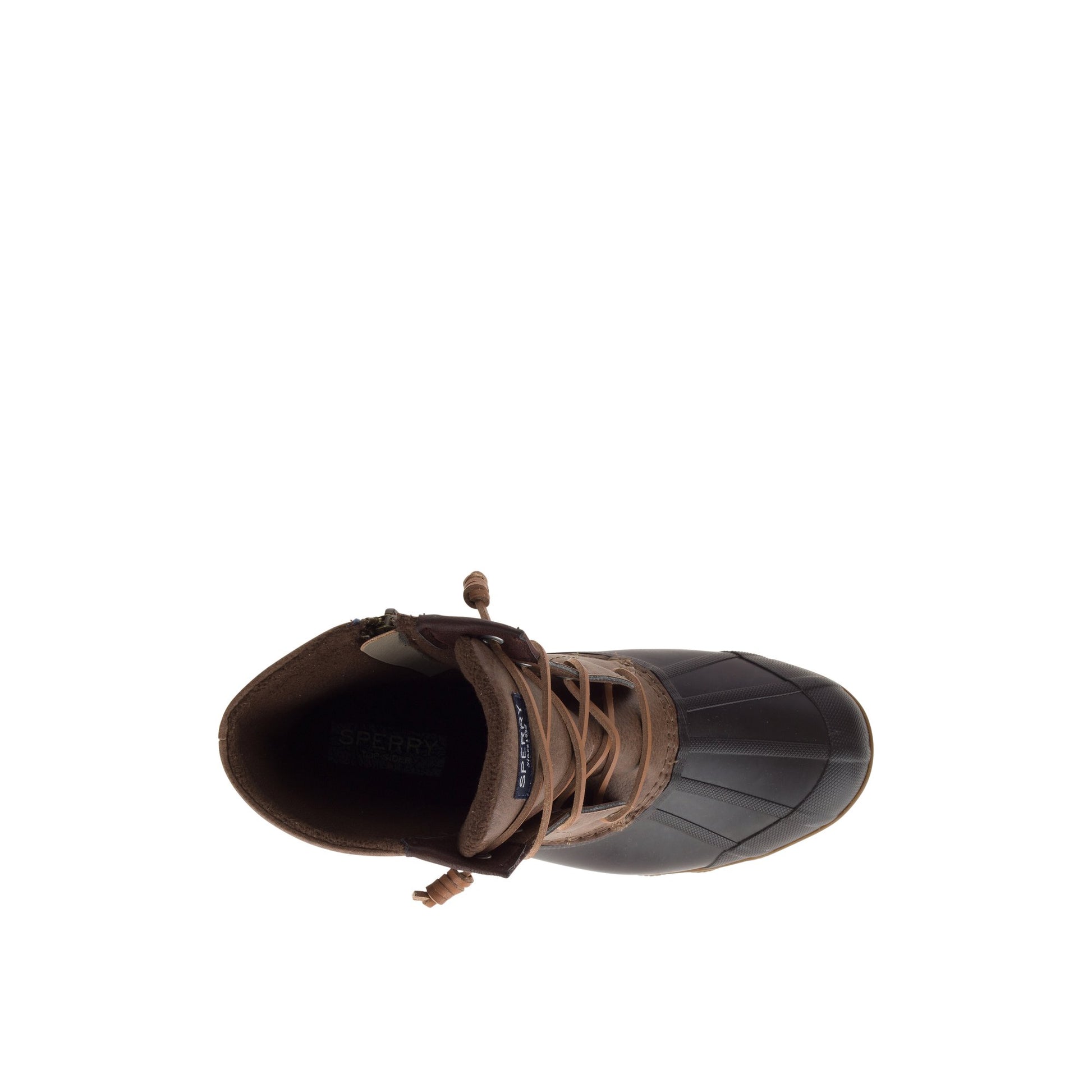 Top-down view of the Brown Syren Gulf Duck Boot Duck Boots