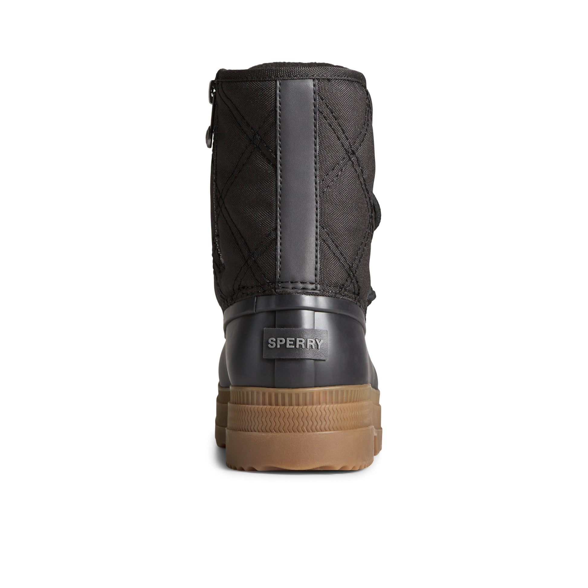 Close-up of the Black Saltwater™ 2.0 Textile Duck Boot Duck Boots