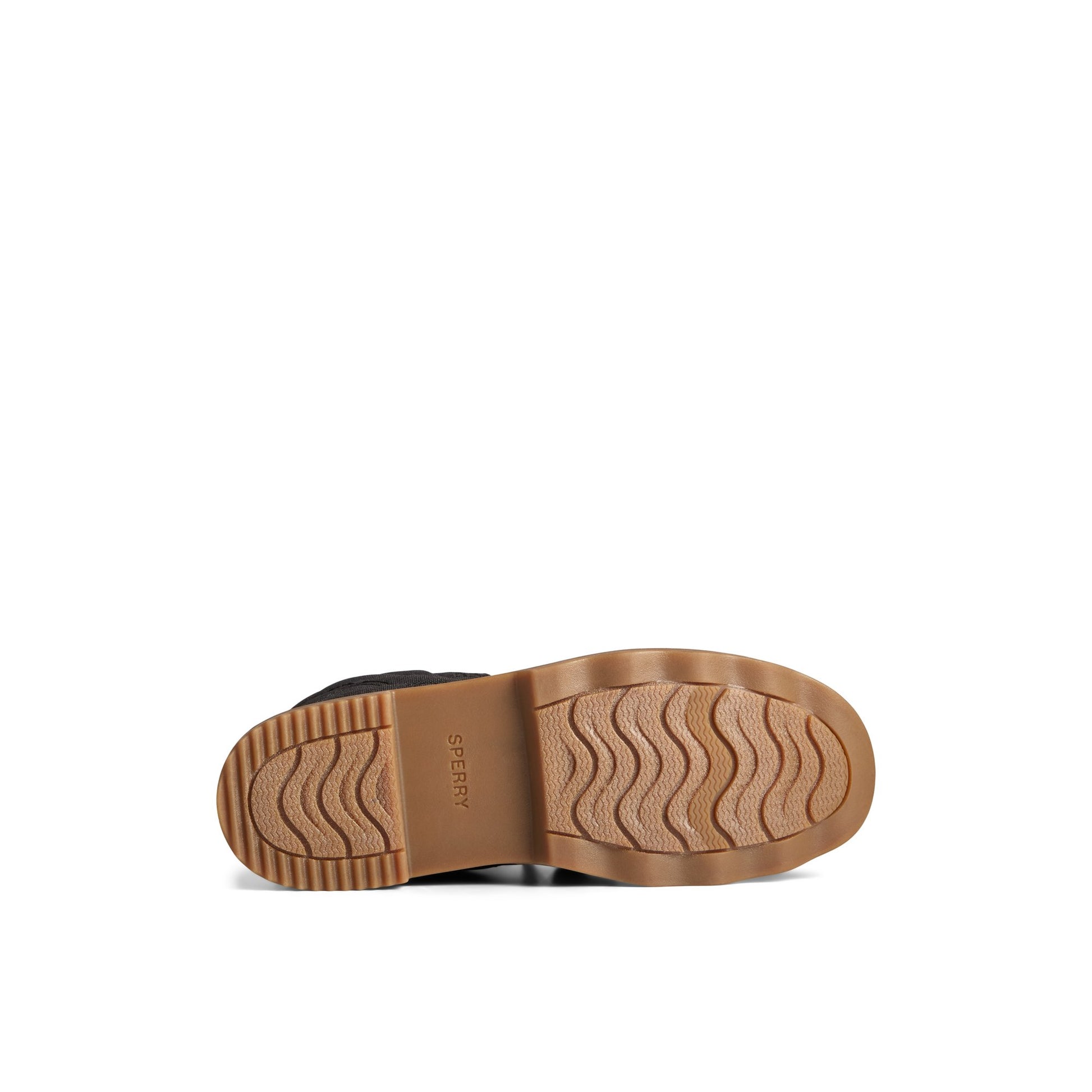 View of Black Saltwater™ 2.0 Textile Duck Boot Duck Boots's sole