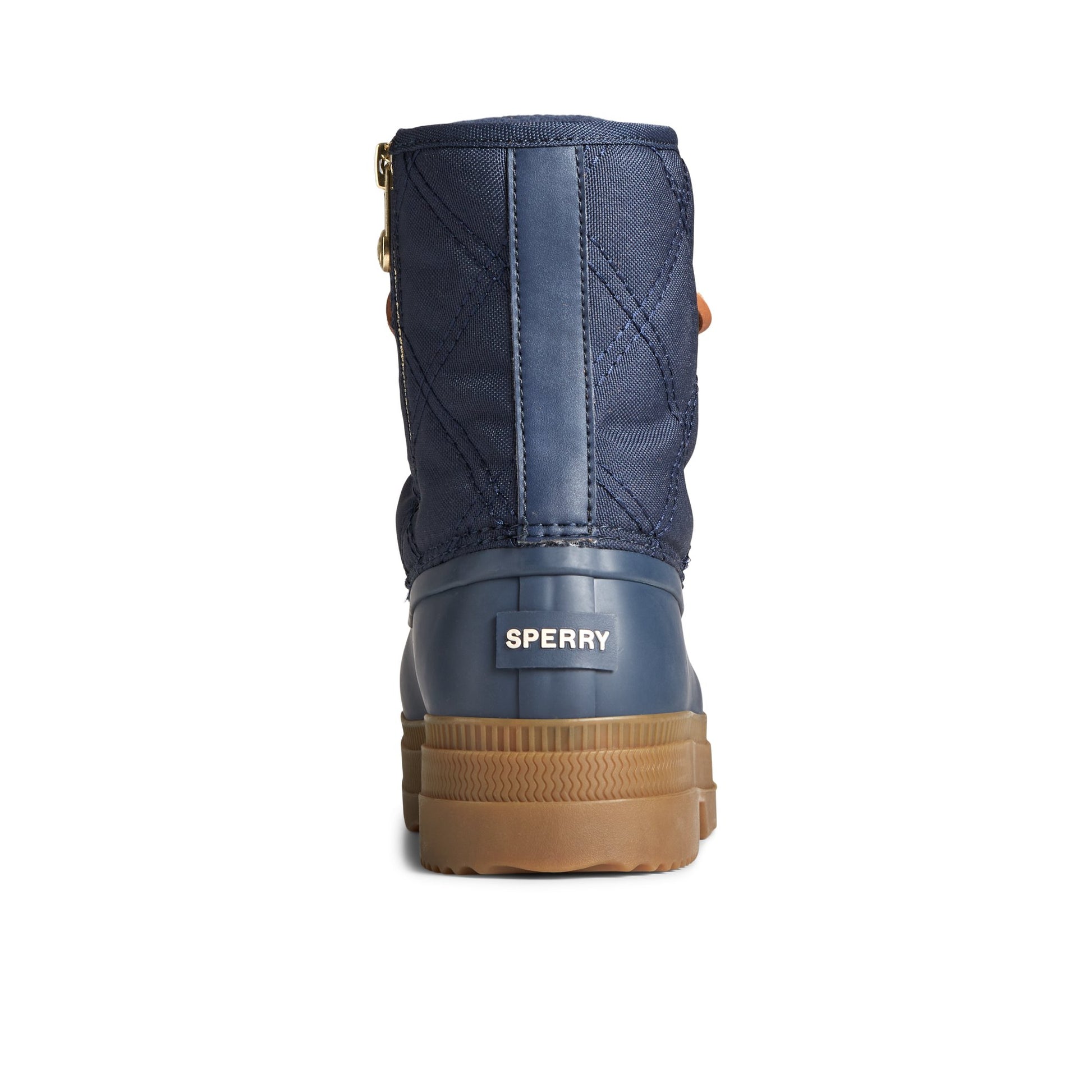 Close-up of the Navy Saltwater™ 2.0 Textile Duck Boot Duck Boots