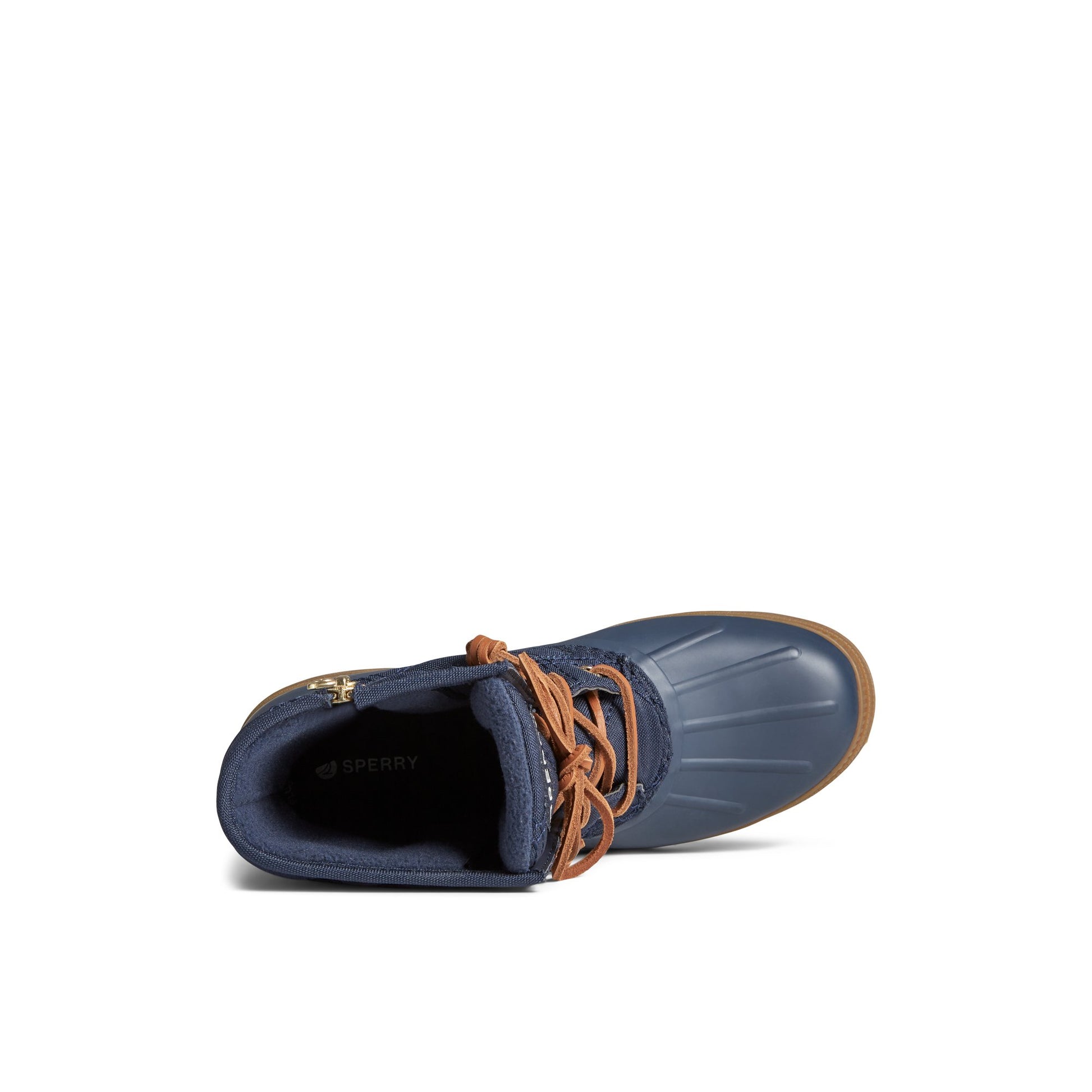 Top-down view of the Navy Saltwater™ 2.0 Textile Duck Boot Duck Boots