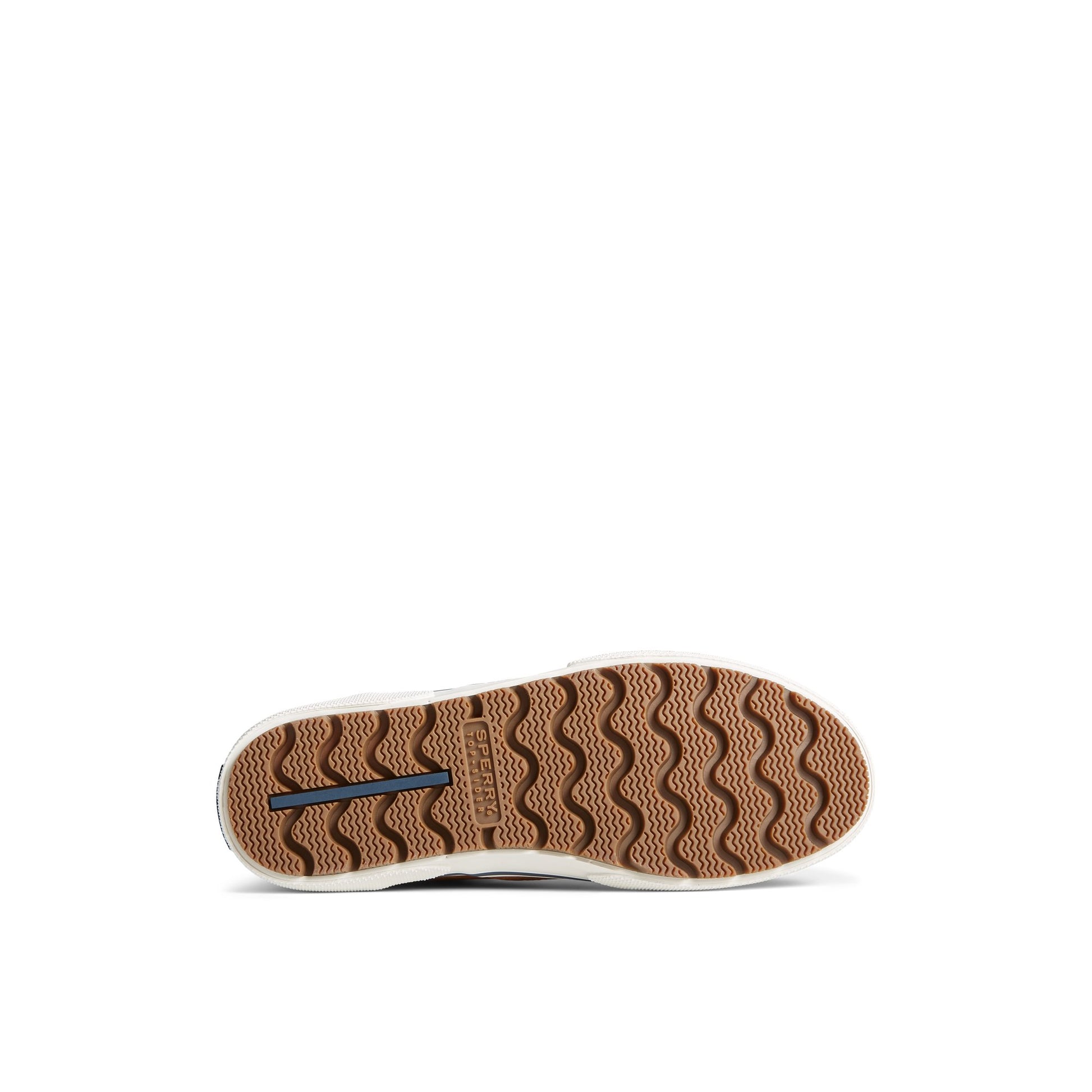 View of Medium Beige Halyard Storm Chukka High Top Sneakers's sole