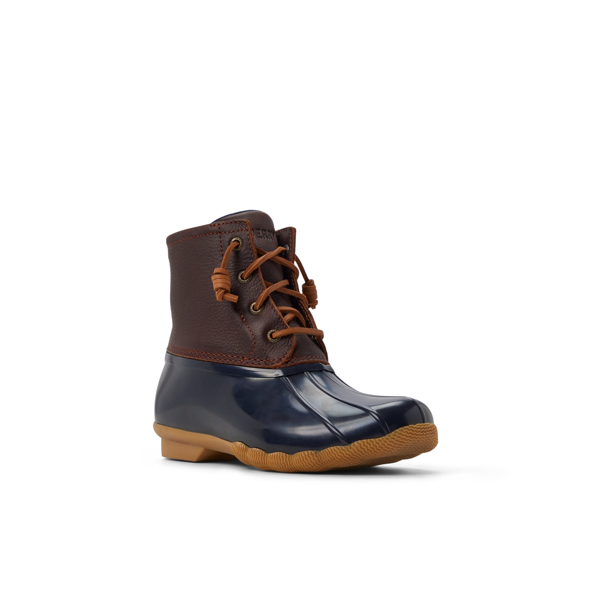 Side view of Dark Beige Saltwater™ Duck Boot Duck Boots
