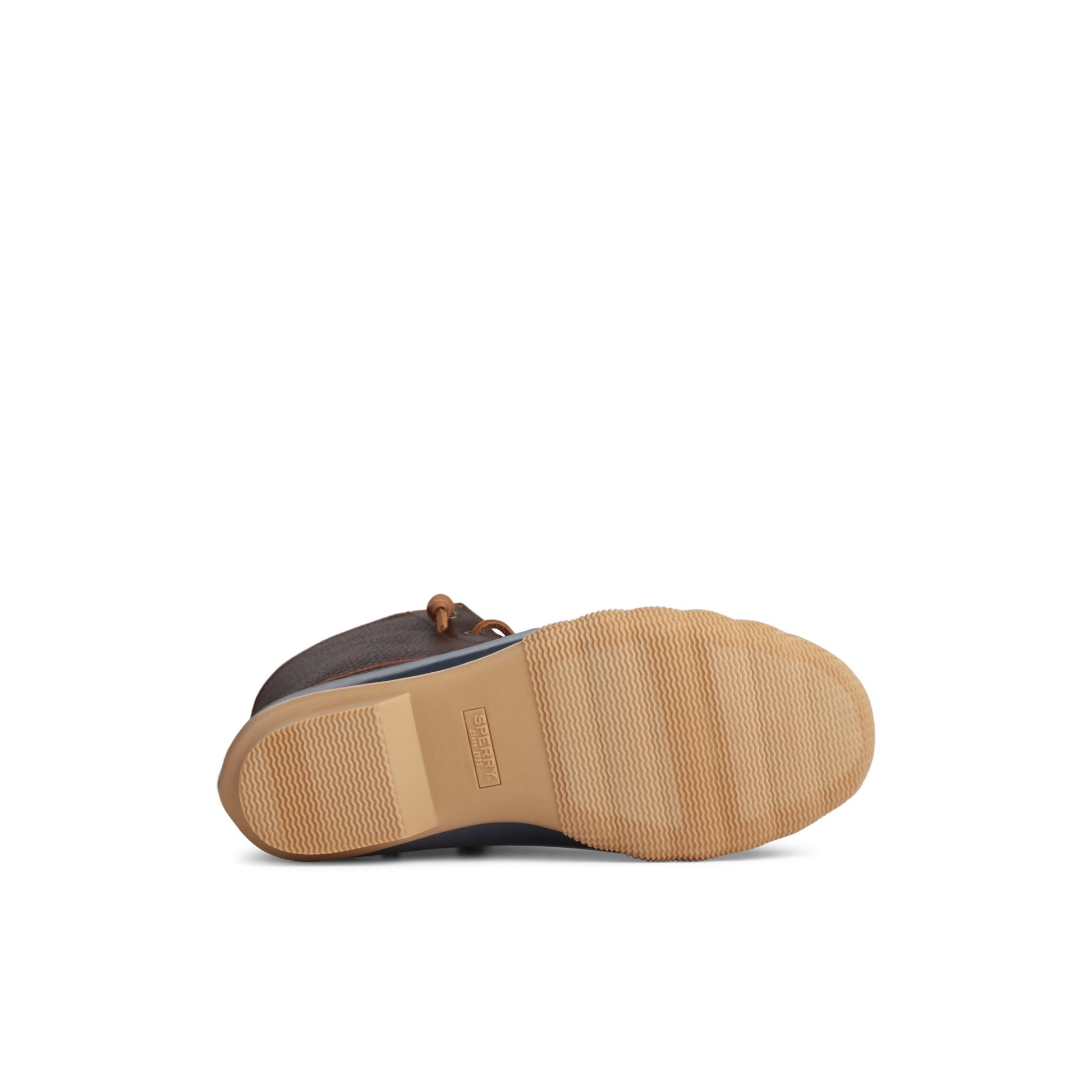 View of Dark Beige Saltwater™ Duck Boot Duck Boots's sole