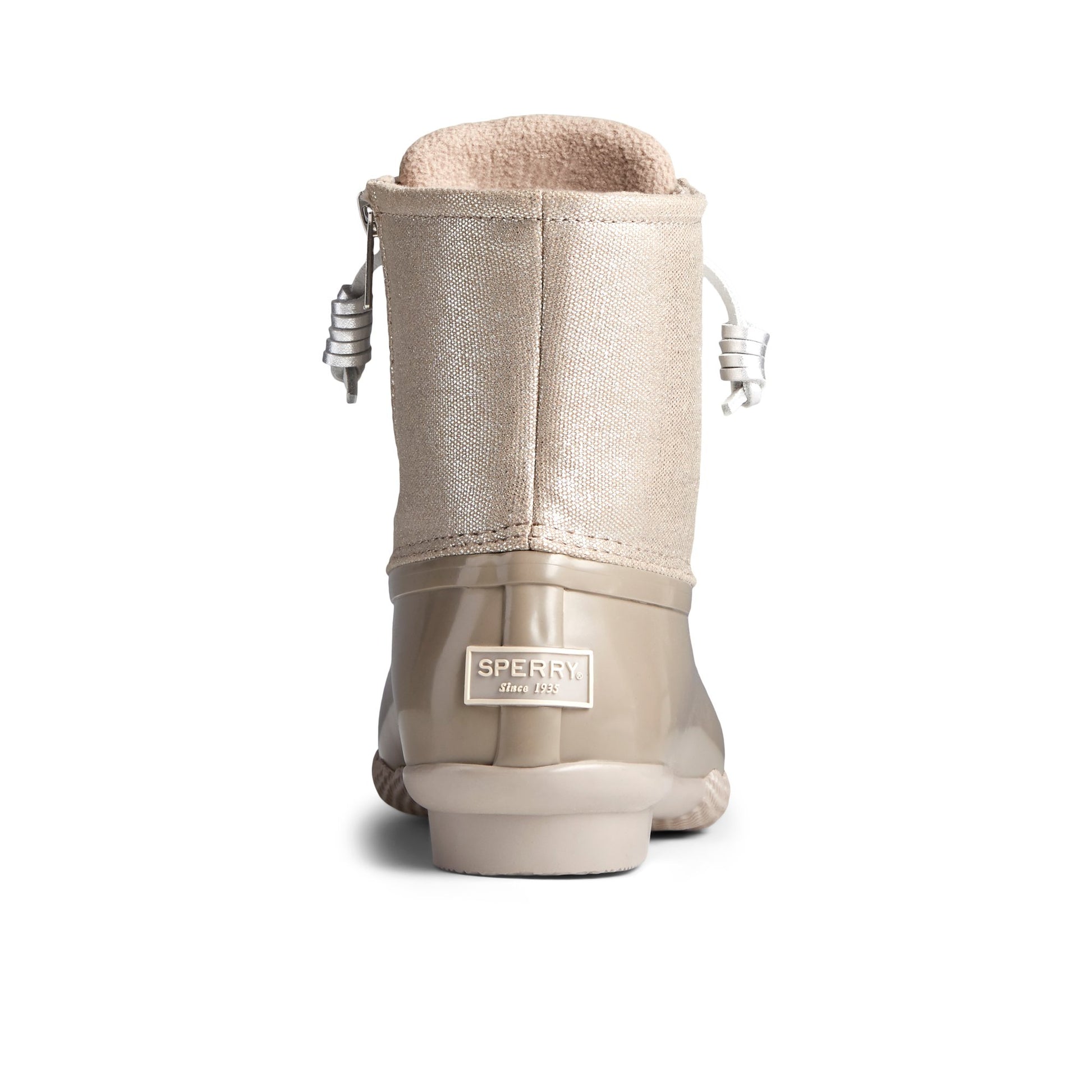 Close-up of the Light Grey Saltwater™ Duck Boot Duck Boots