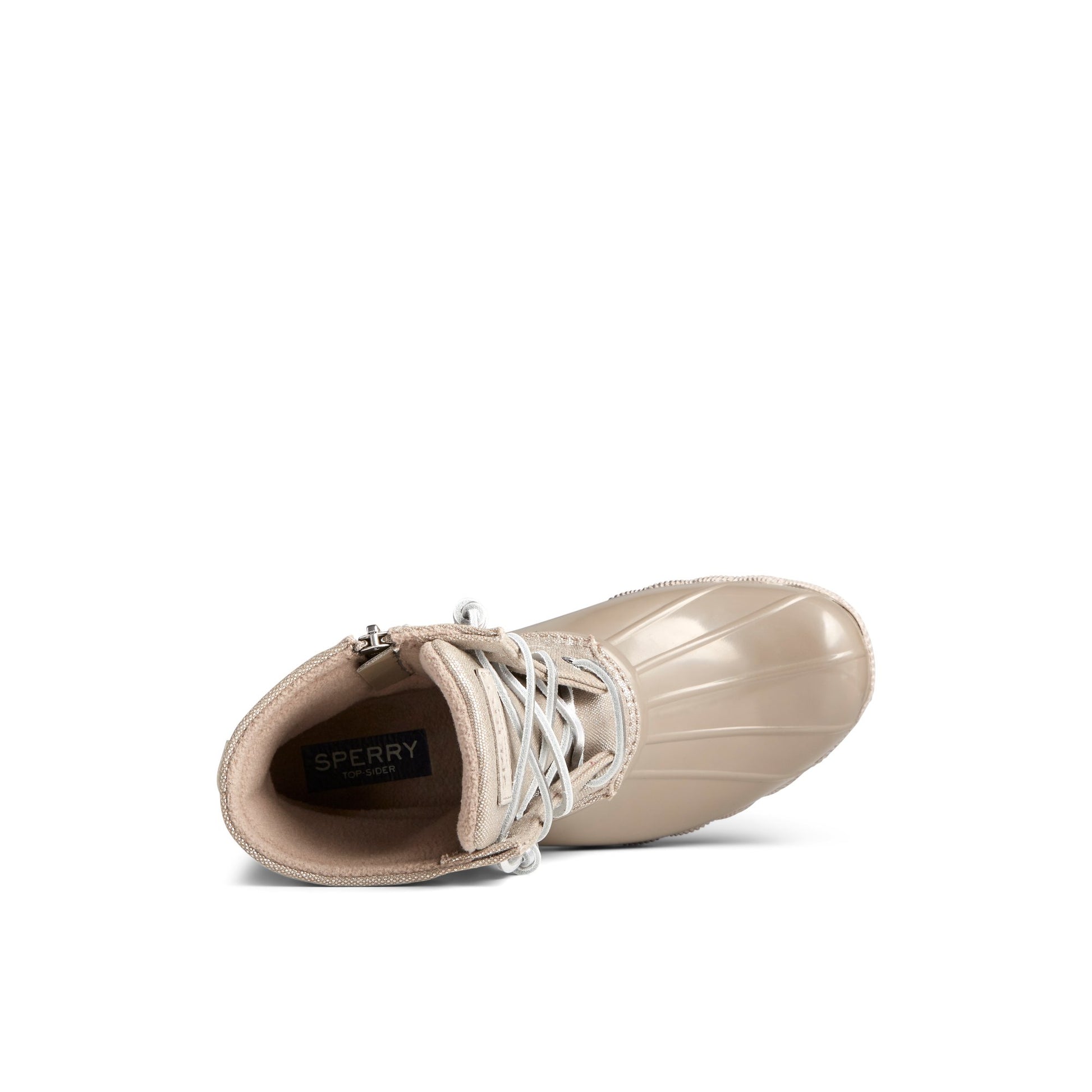Top-down view of the Light Grey Saltwater™ Duck Boot Duck Boots