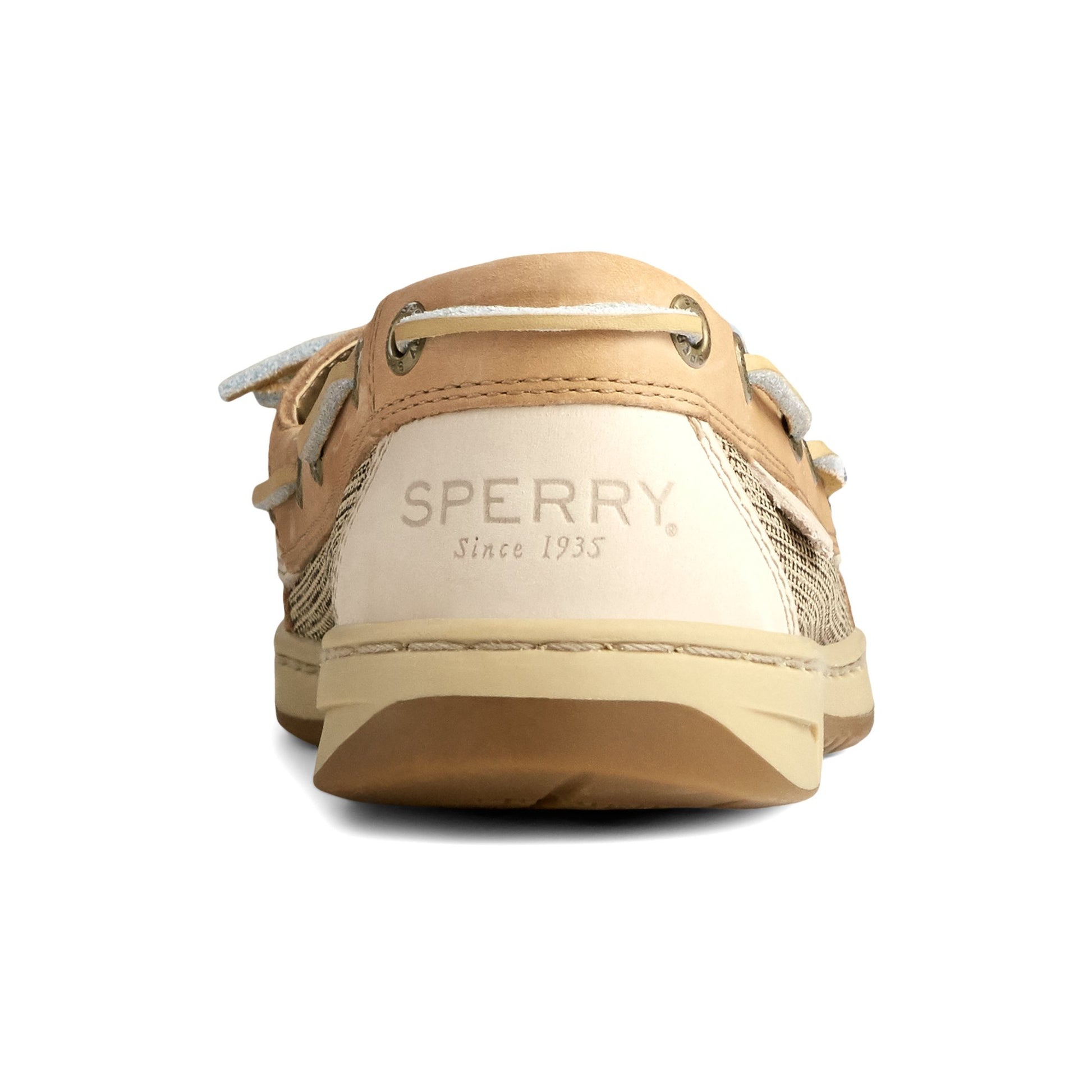 Close-up of the White/white Angelfish Boat Shoe Boat Shoes