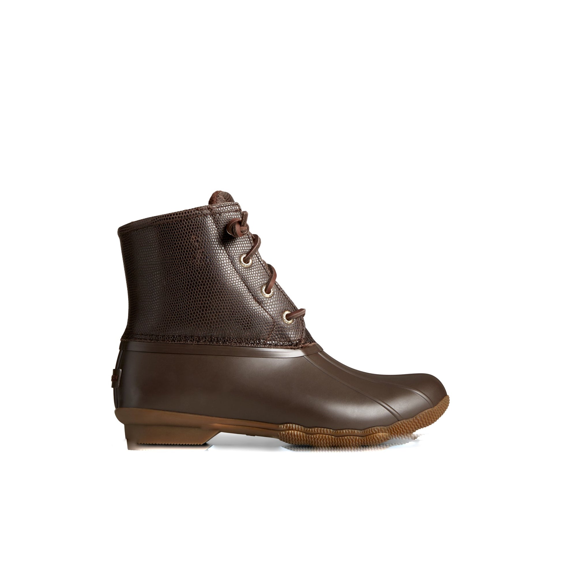 Main View of Medium Brown Saltwater™ Duck Boot Duck Boots for Womens