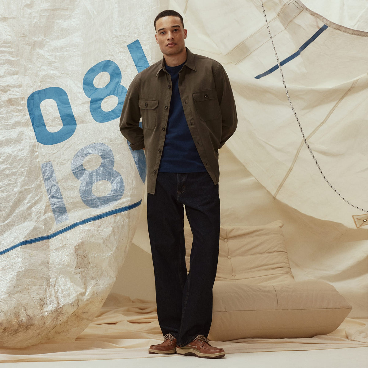 Product media for Billfish™ 3-Eye Boat Shoe