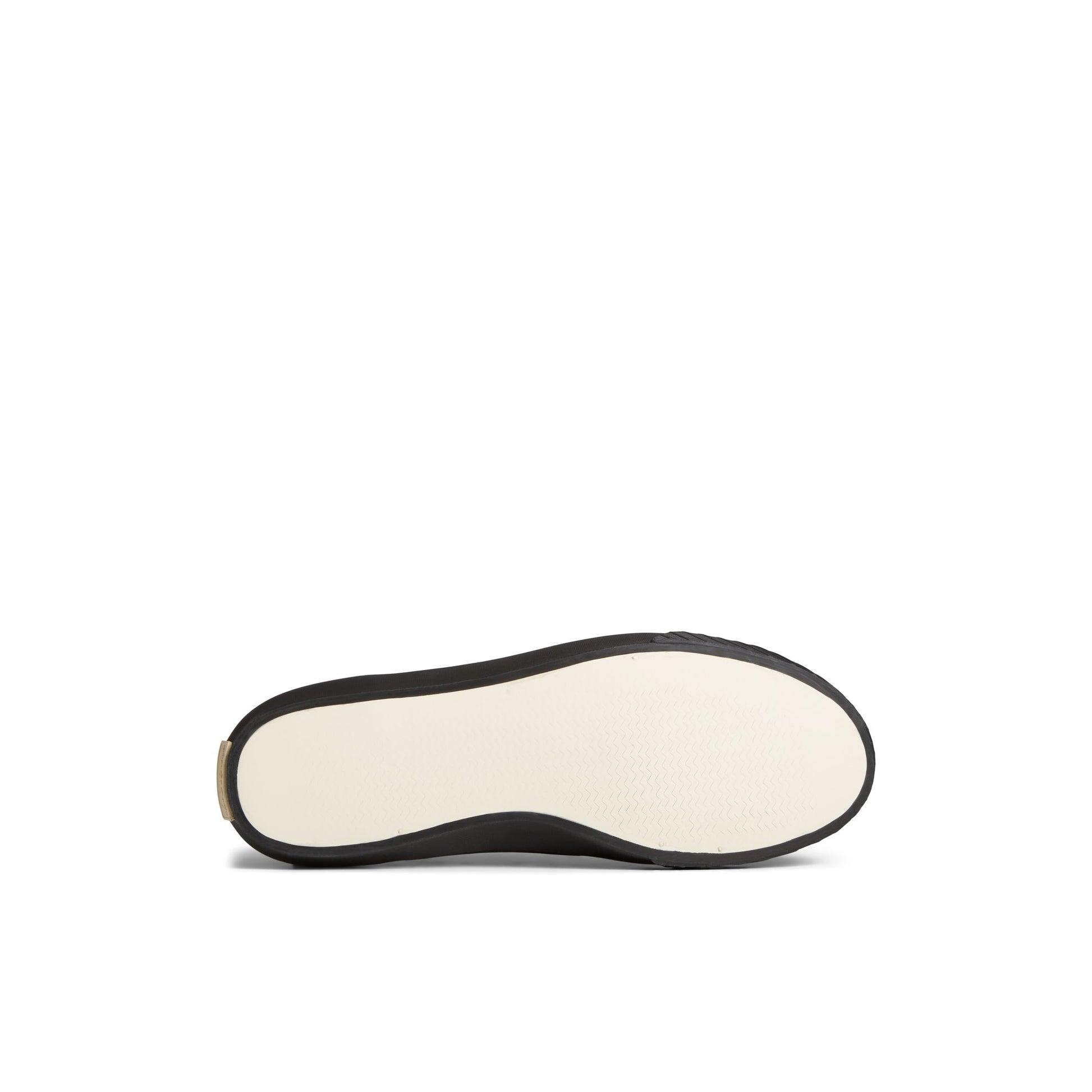 View of Black Racquet Oxford Tennis Sneakers's sole