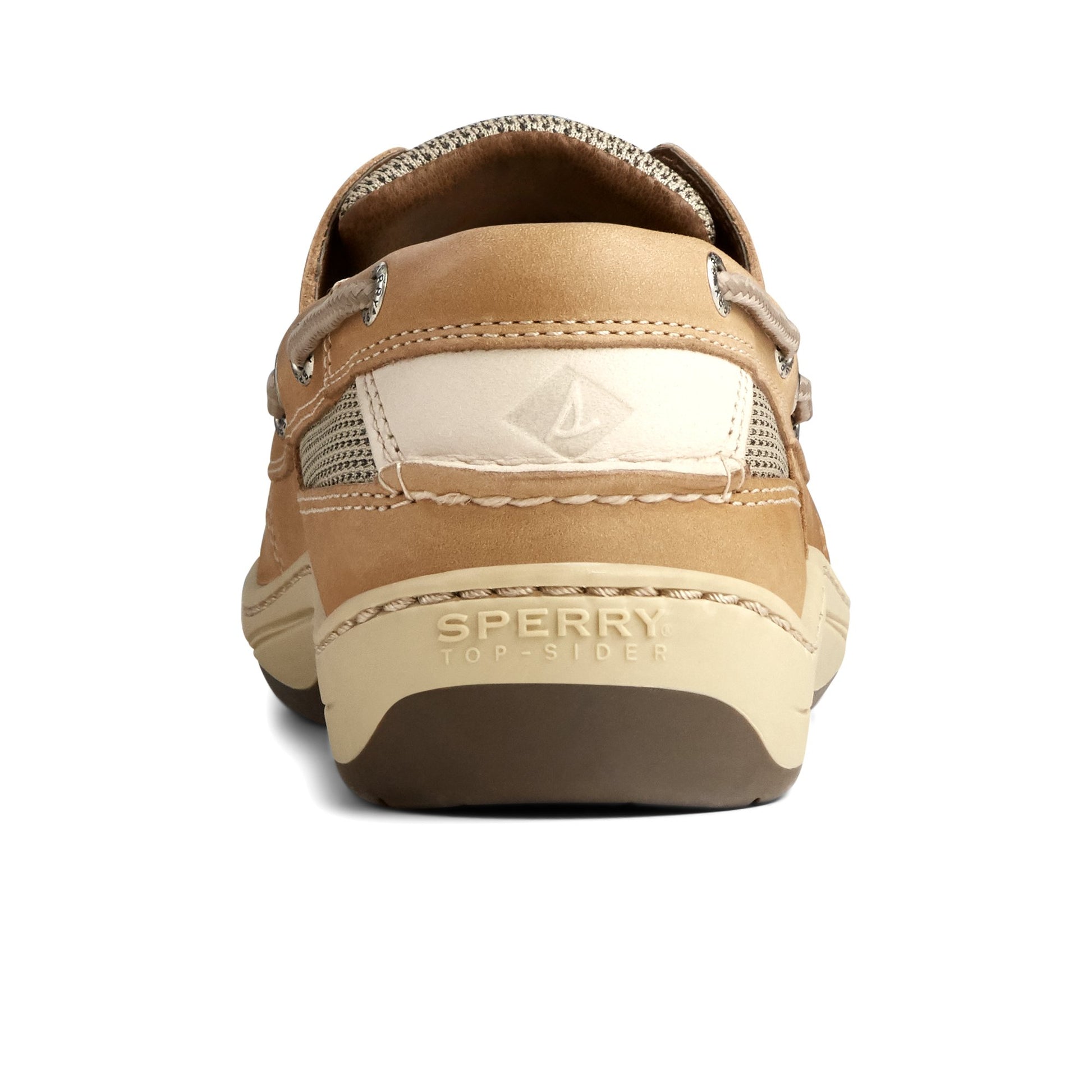 Close-up of the Light Brown Tarpon 2 Eye Boat Shoe Boat Shoes