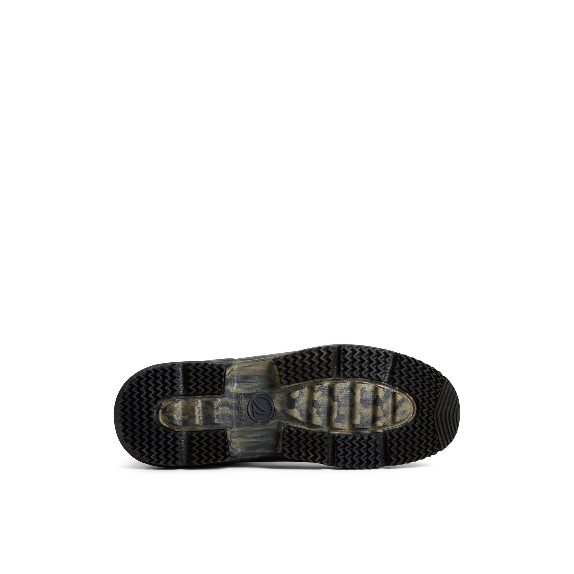 View of Green Float Rain Boot Chelsea Rain Boot's sole