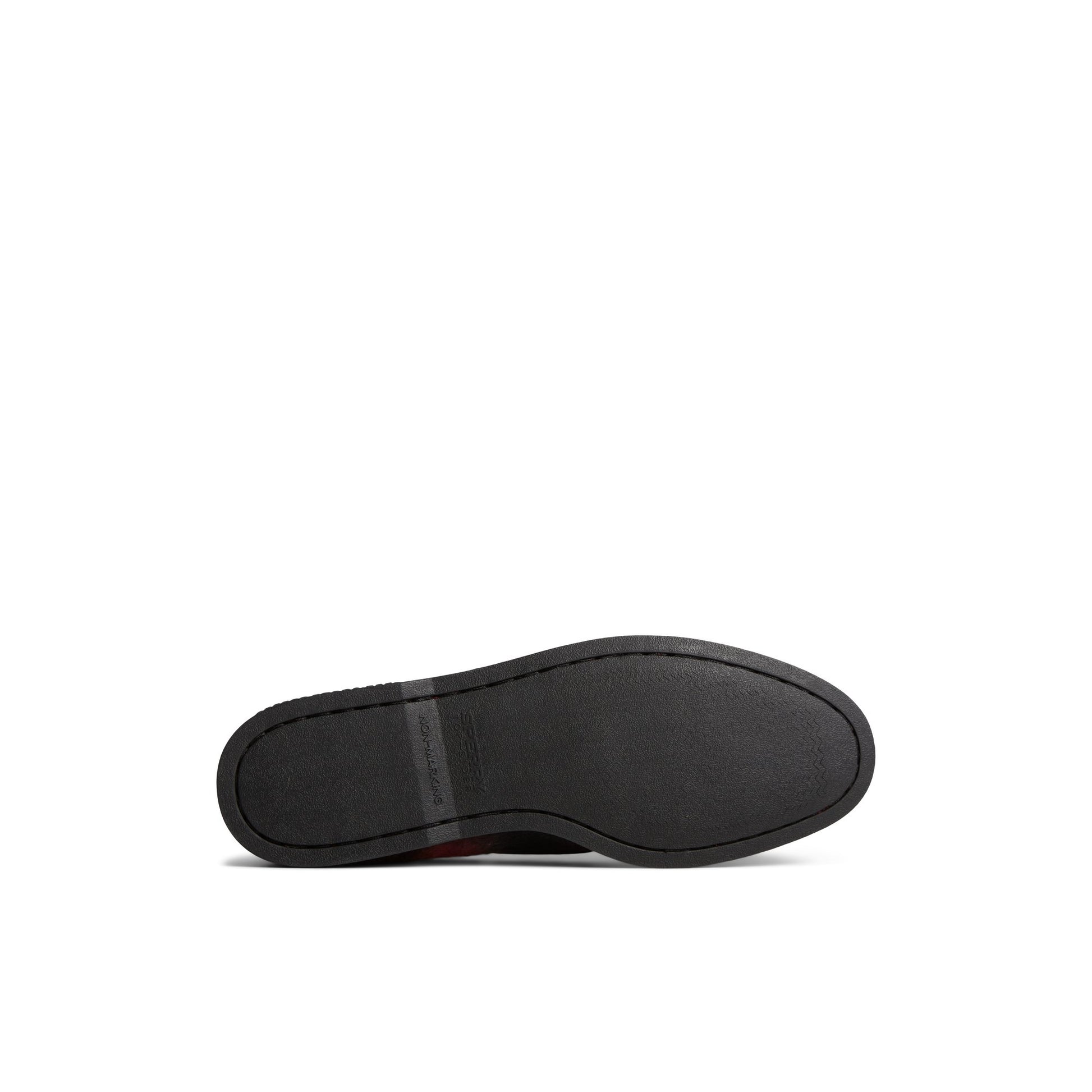 View of Red SeaCycled™ Authentic Original™ Cozy Boat Shoe Boat Shoes's sole