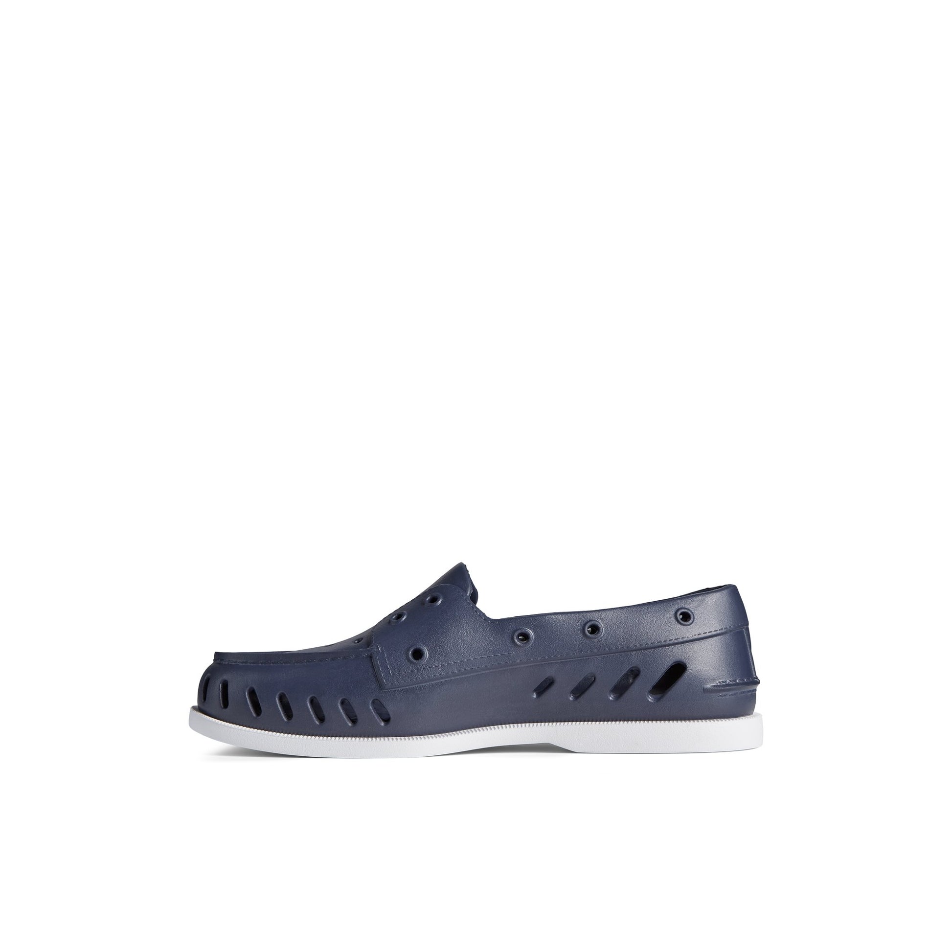 Side view of Navy Authentic Original™ Float Boat Shoe Boat Shoes