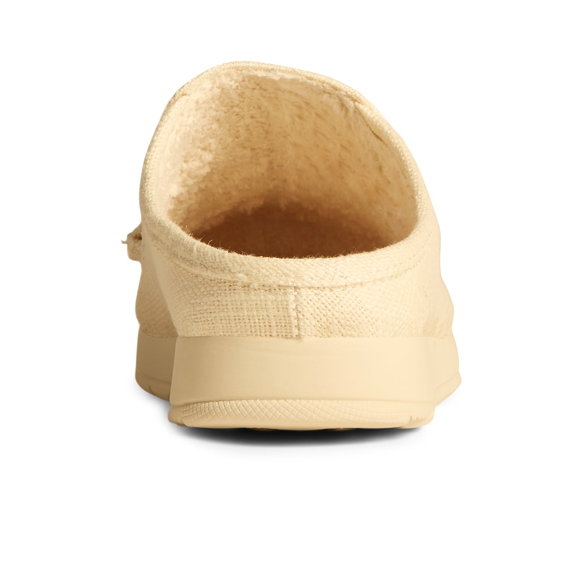 Close-up of the Bone Moc-Sider Hemp Mule Mules