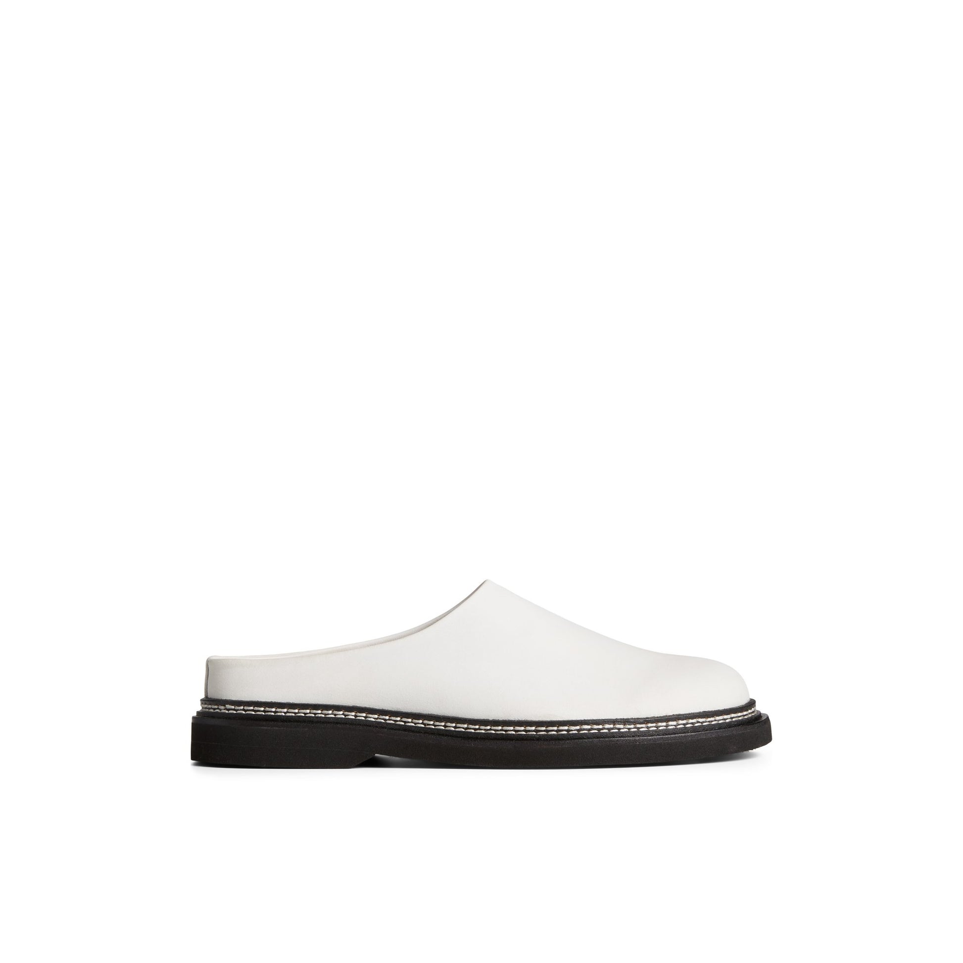 Main View of Bone Sperry x Who What Wear Captain's Mule Mule Captain's Oxford for Womens