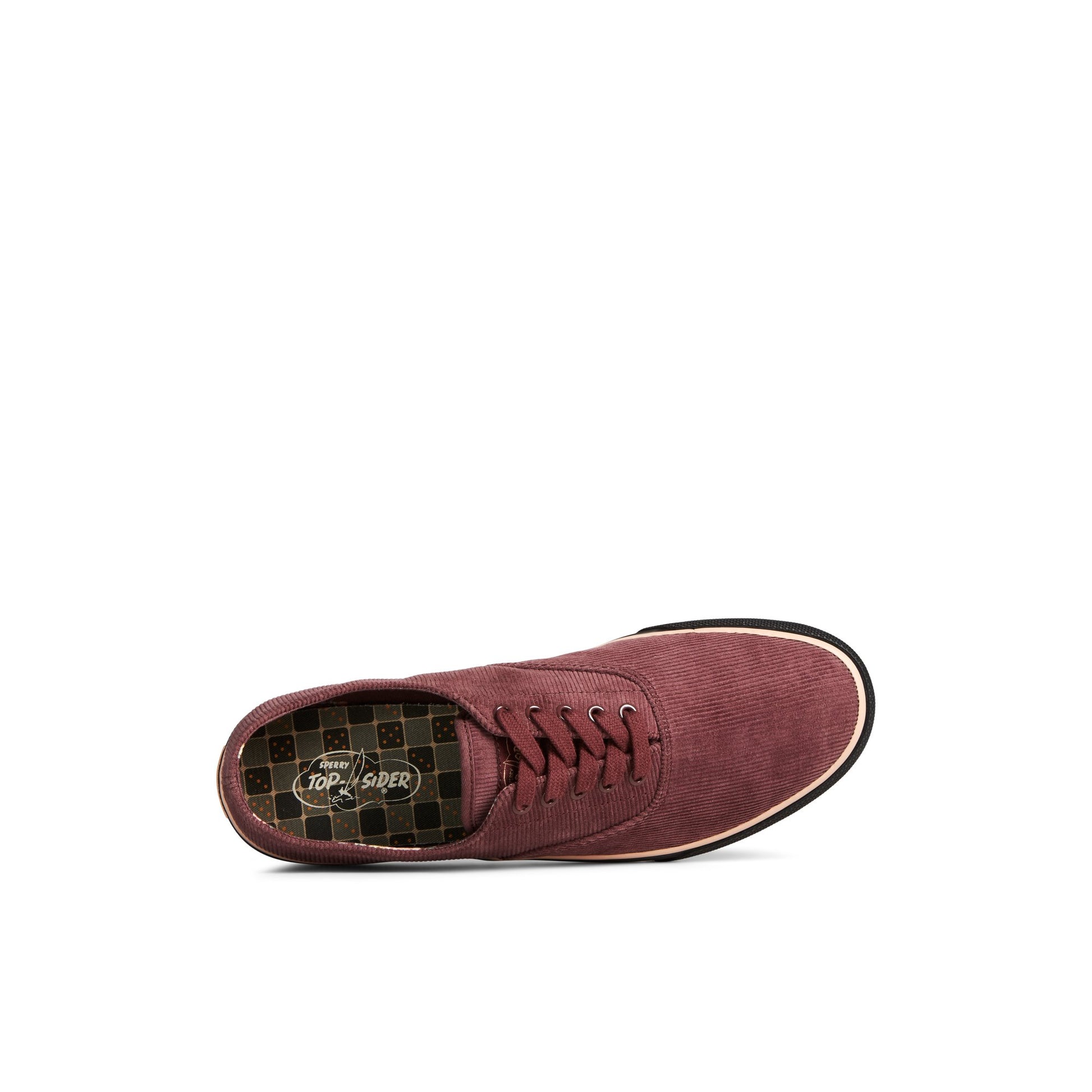 Top-down view of the Bordo Unisex CVO Corduroy Sneaker Vulcanized Sneaker