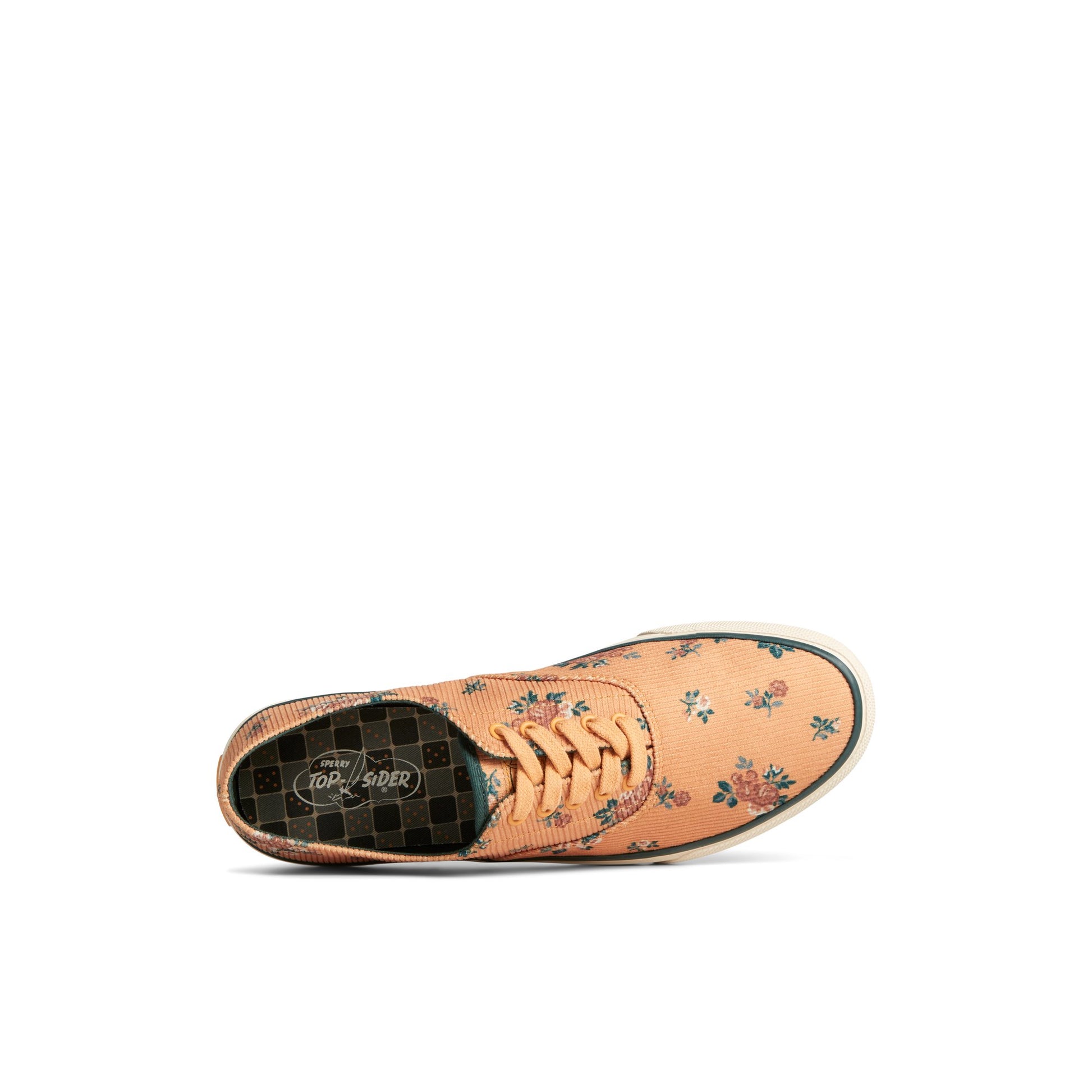 Top-down view of the Gold Unisex CVO Corduroy Sneaker Low Top Sneakers