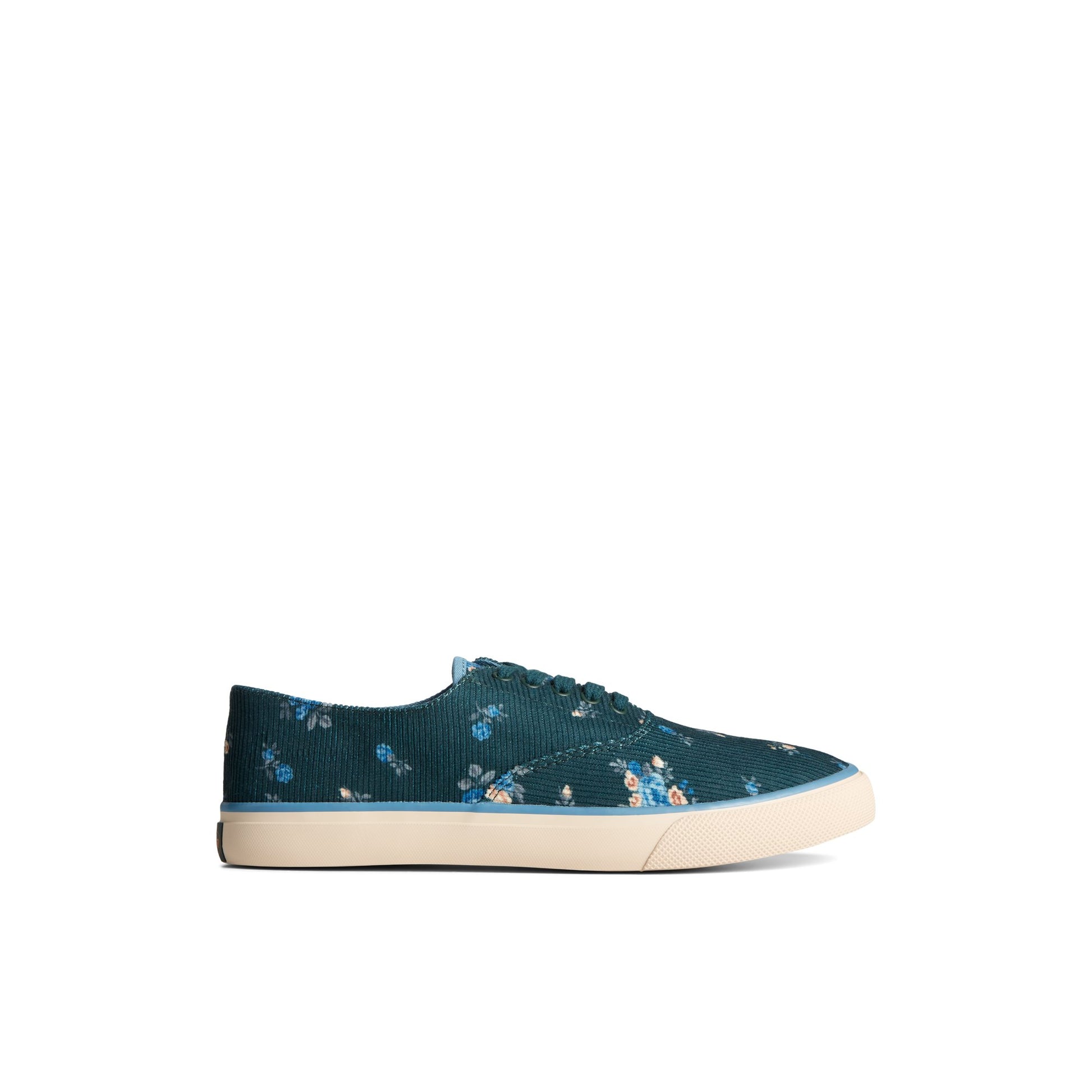 Main View of Green Unisex CVO Corduroy Sneaker Low Top Sneakers for Mens
