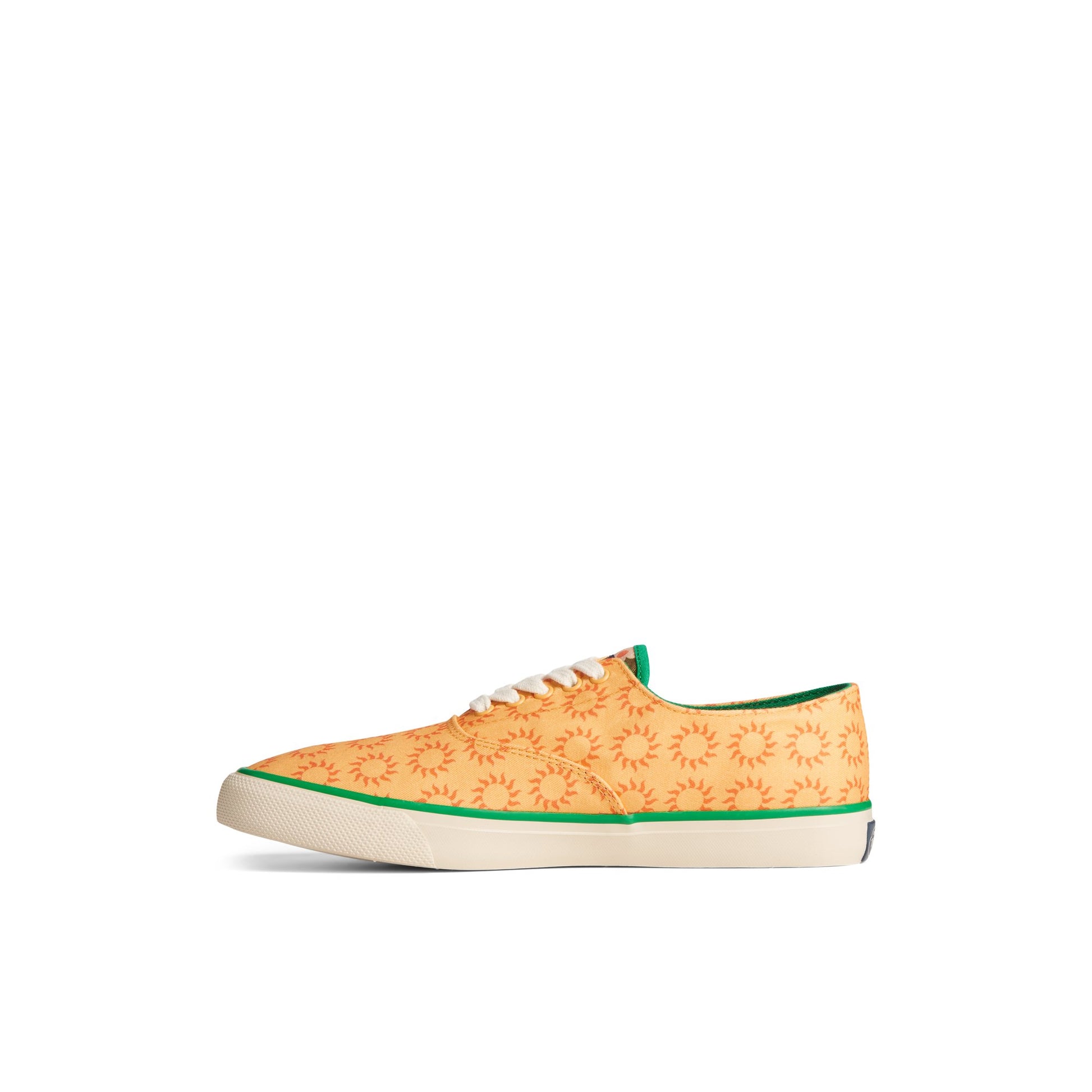 Side view of Yellow Unisex CVO Sneaker Low Top Sneakers