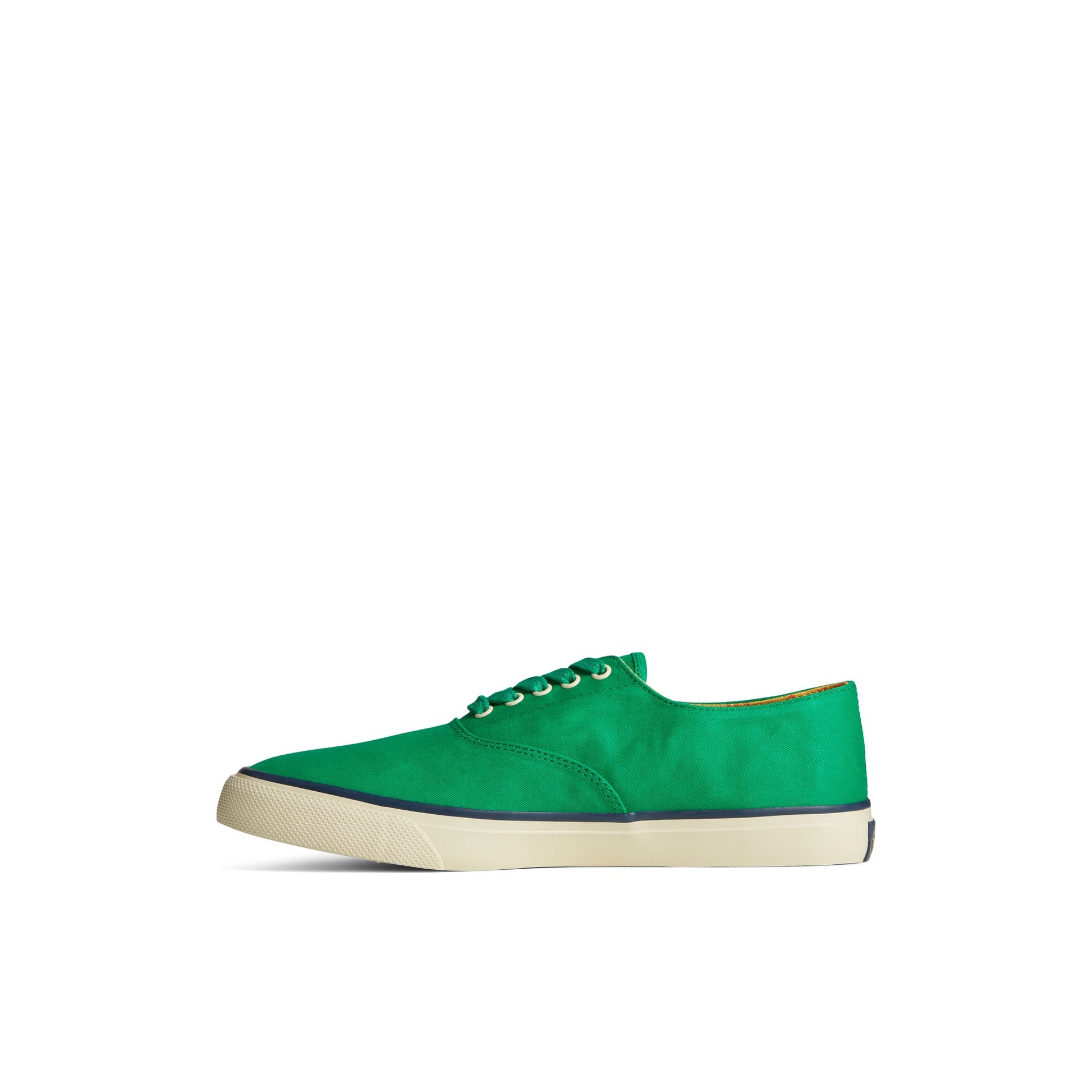 Side view of Green Unisex CVO Sneaker Vulcanized Sneaker