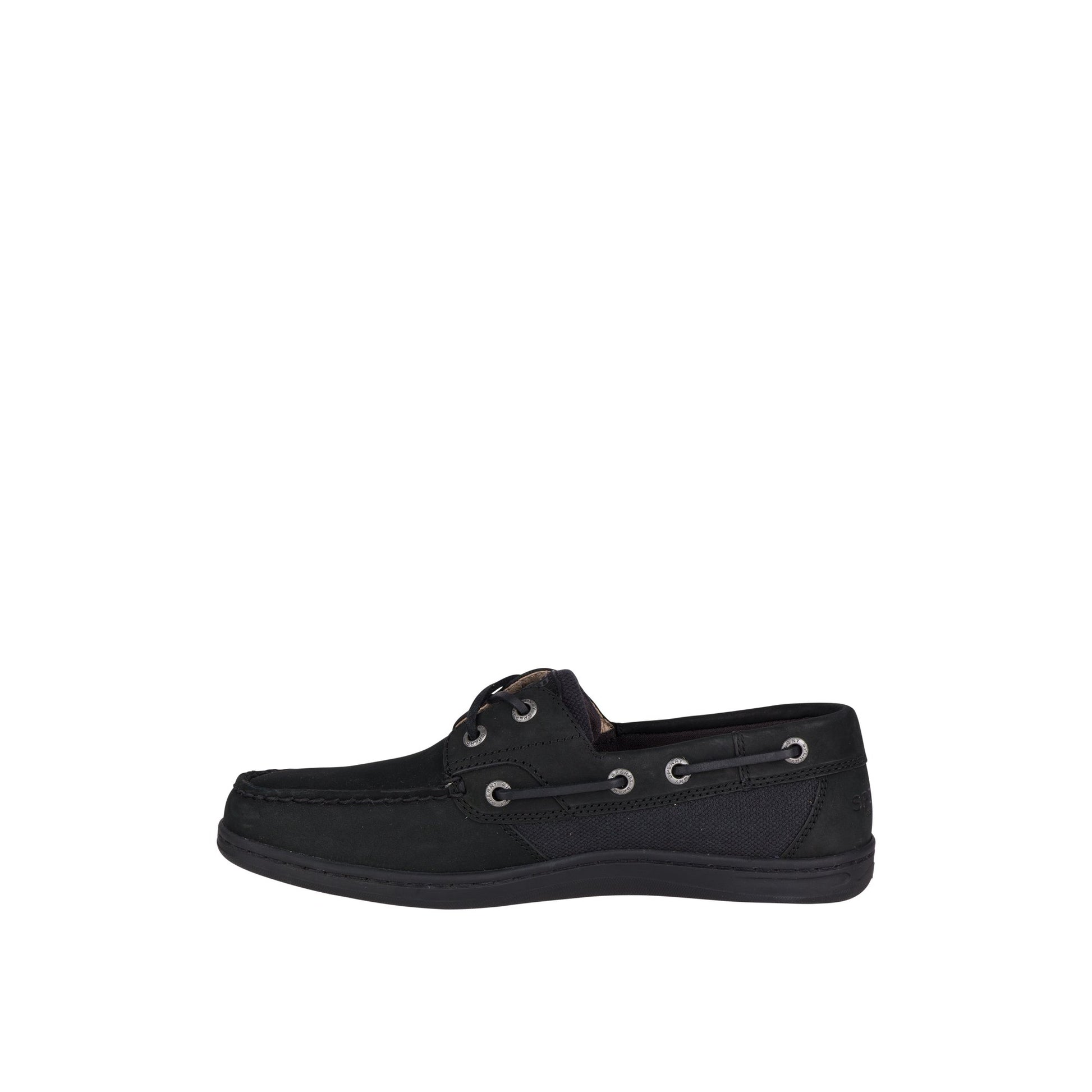 Side view of Black Koifish Boat Shoe Boat Shoe