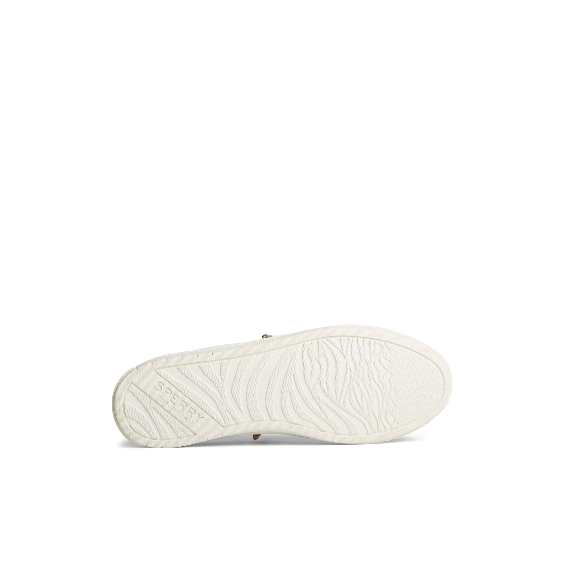 View of White Gold Cup™Anchor PLUSHWAVE™ Sneaker Vulcanized Sneaker's sole