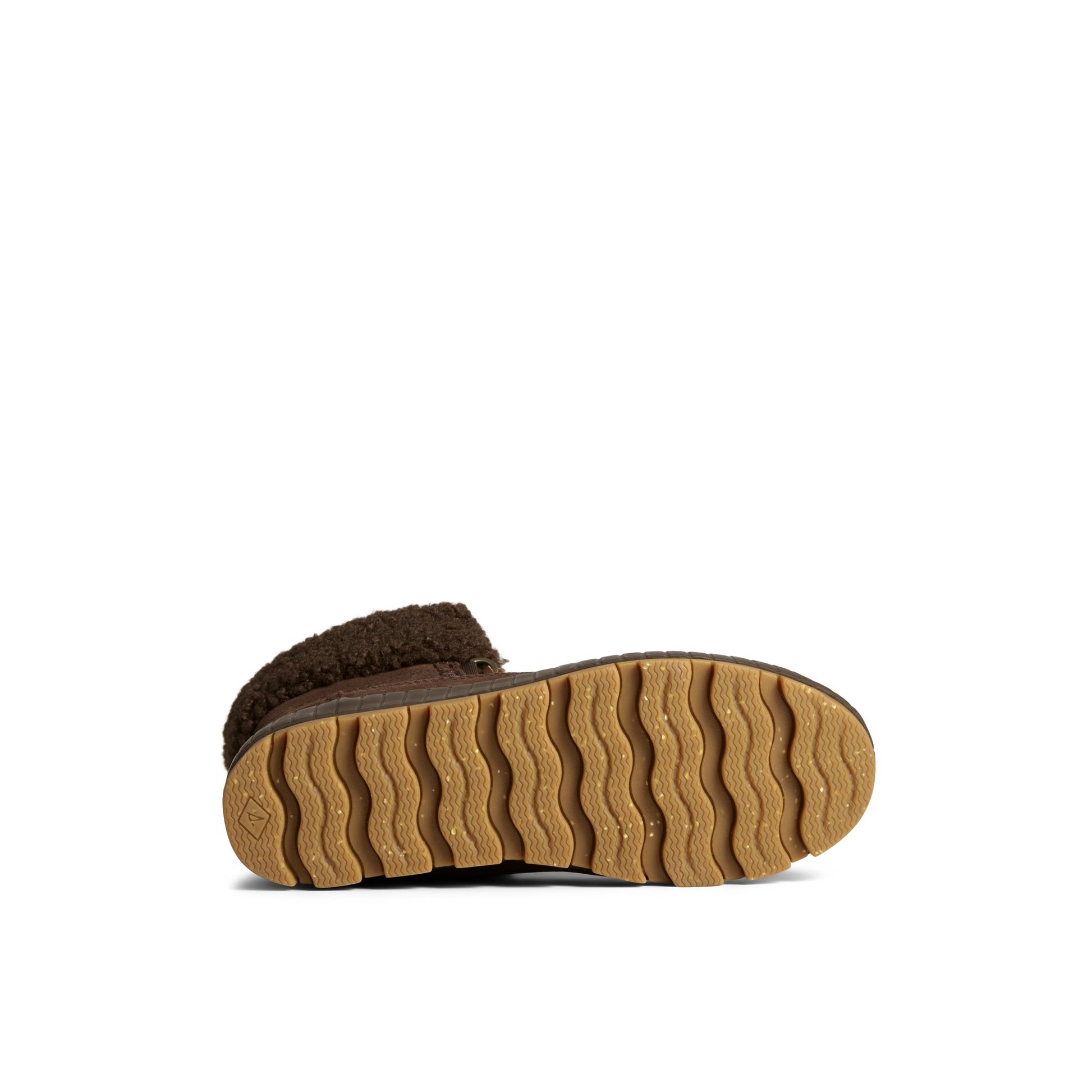 View of Dark Brown Torrent Lace Up Boot Fall/Winter Boots's sole