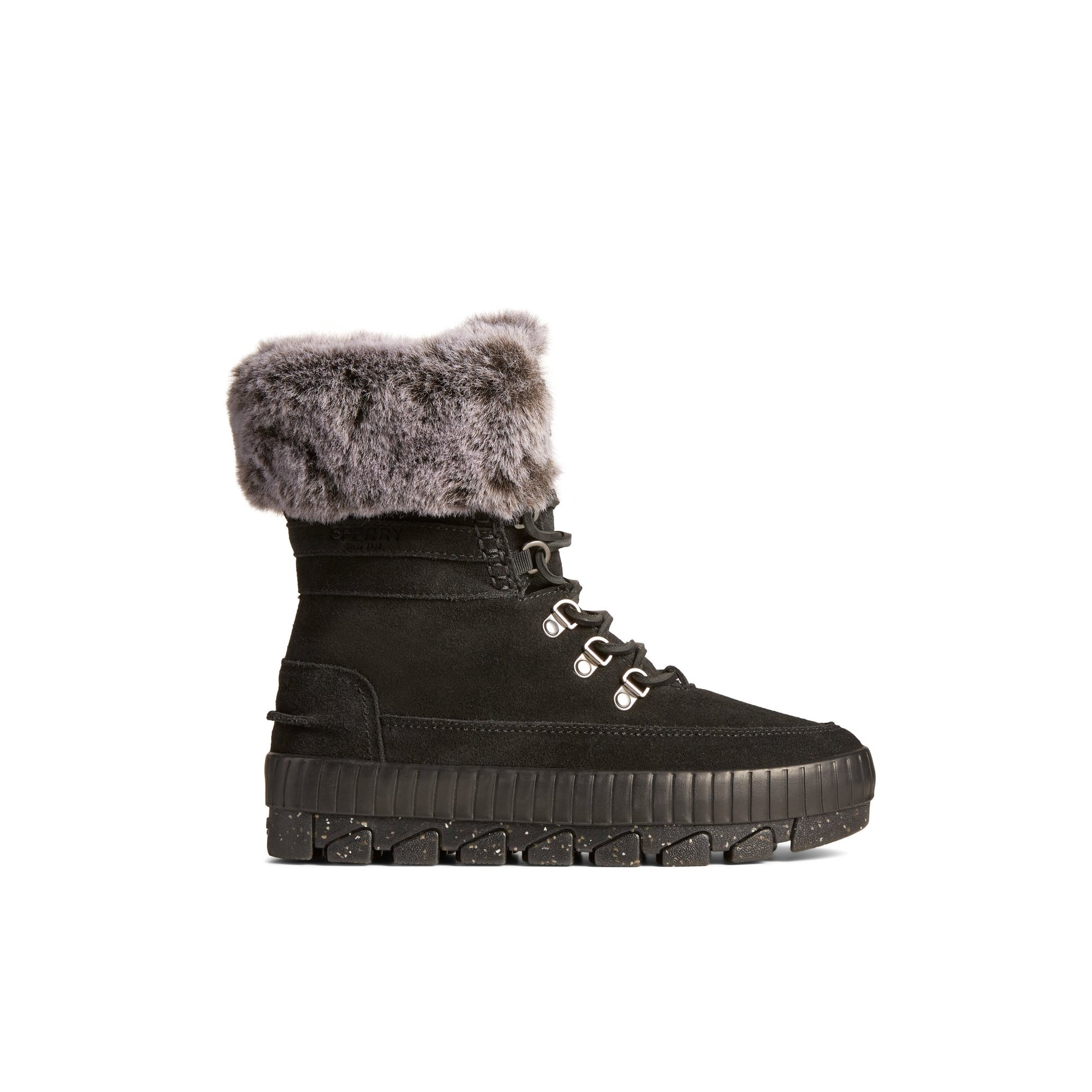Main View of Black Torrent Lace Up Boot Fall/Winter Boots for Womens
