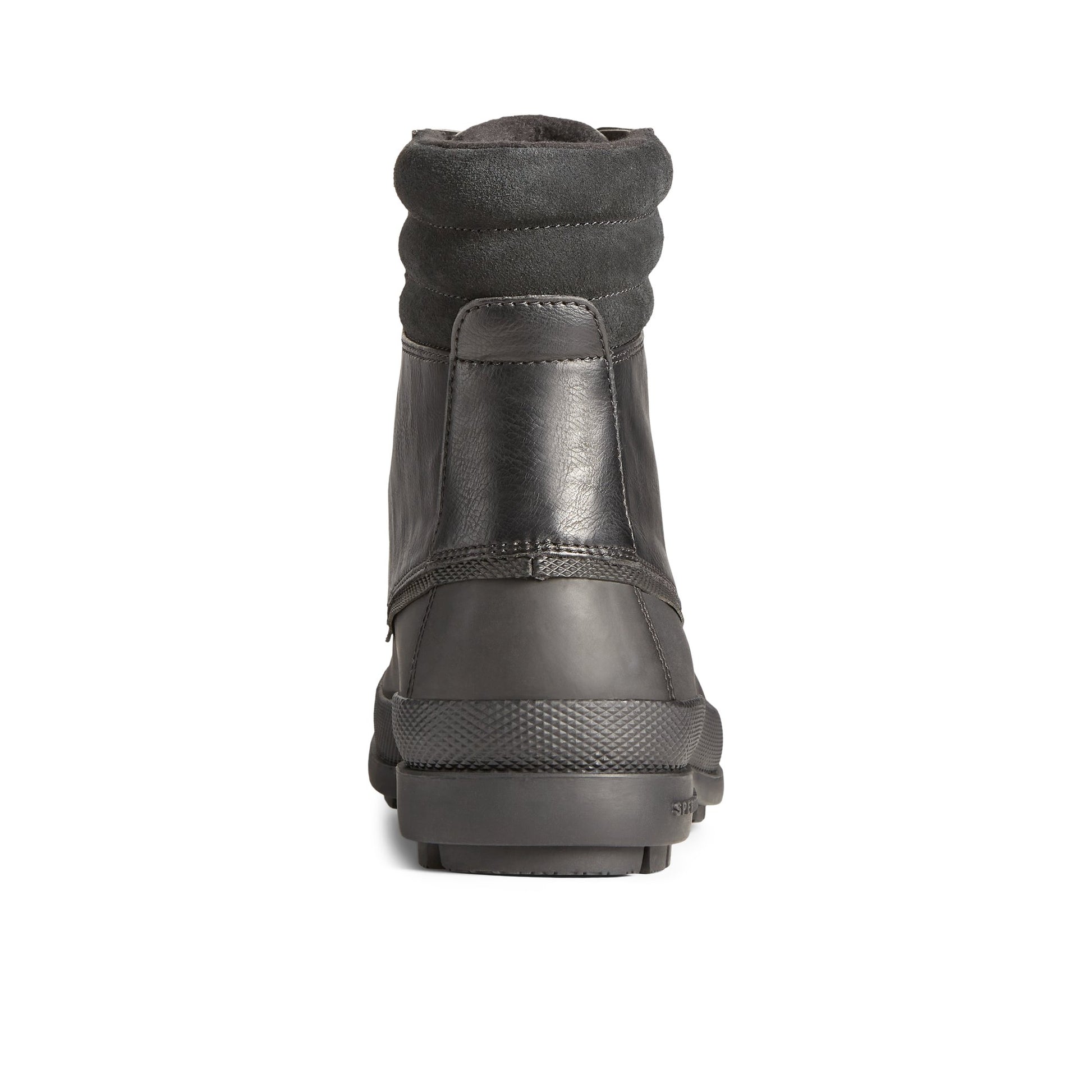 Close-up of the Black Cold Bay Thinsulate™ Duck Boot Winter Duck Boots