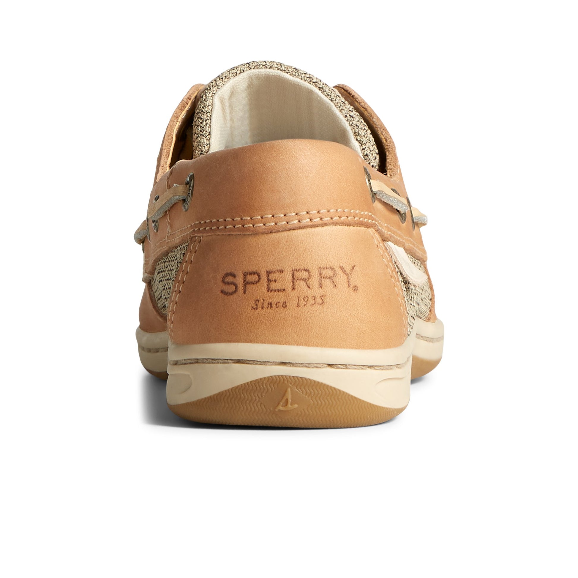 Close-up of the Brown Koifish Boat Shoe Boat Shoes