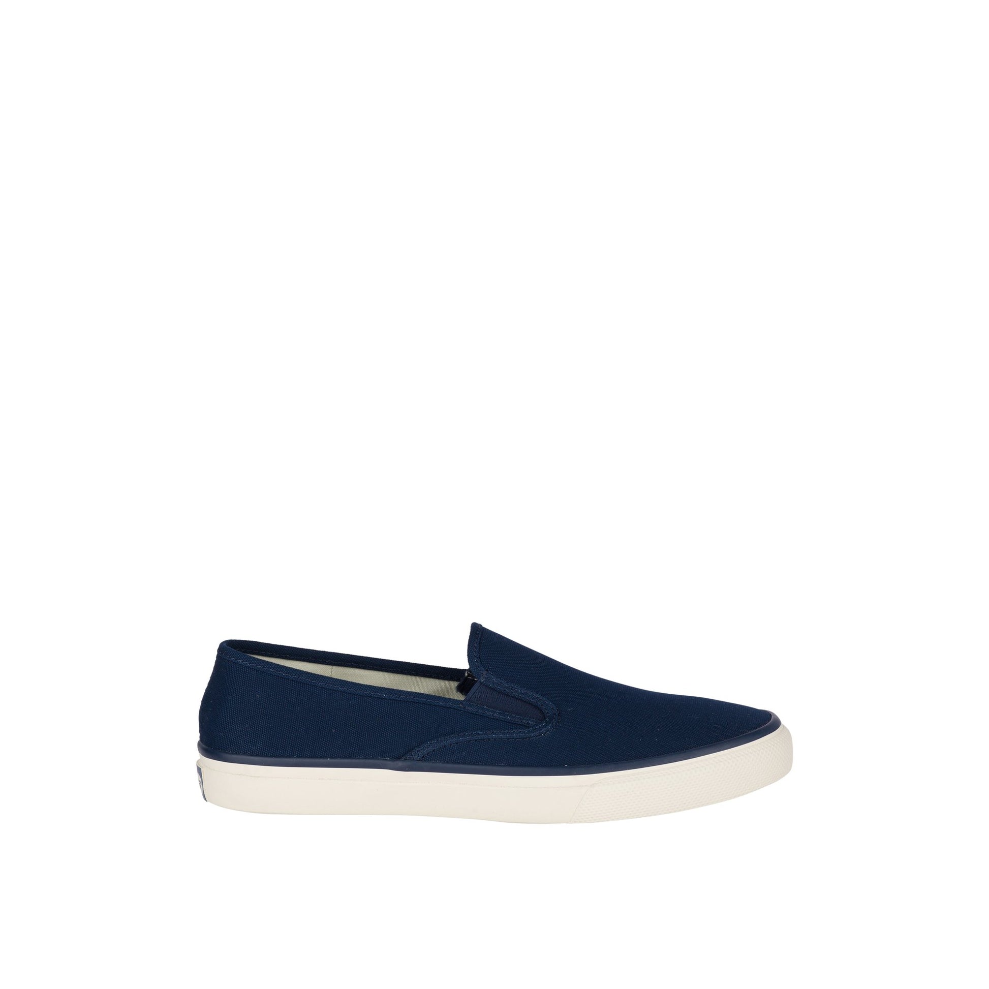 Main View of Navy Unisex Cloud Slip On Deck Sneaker  for Mens