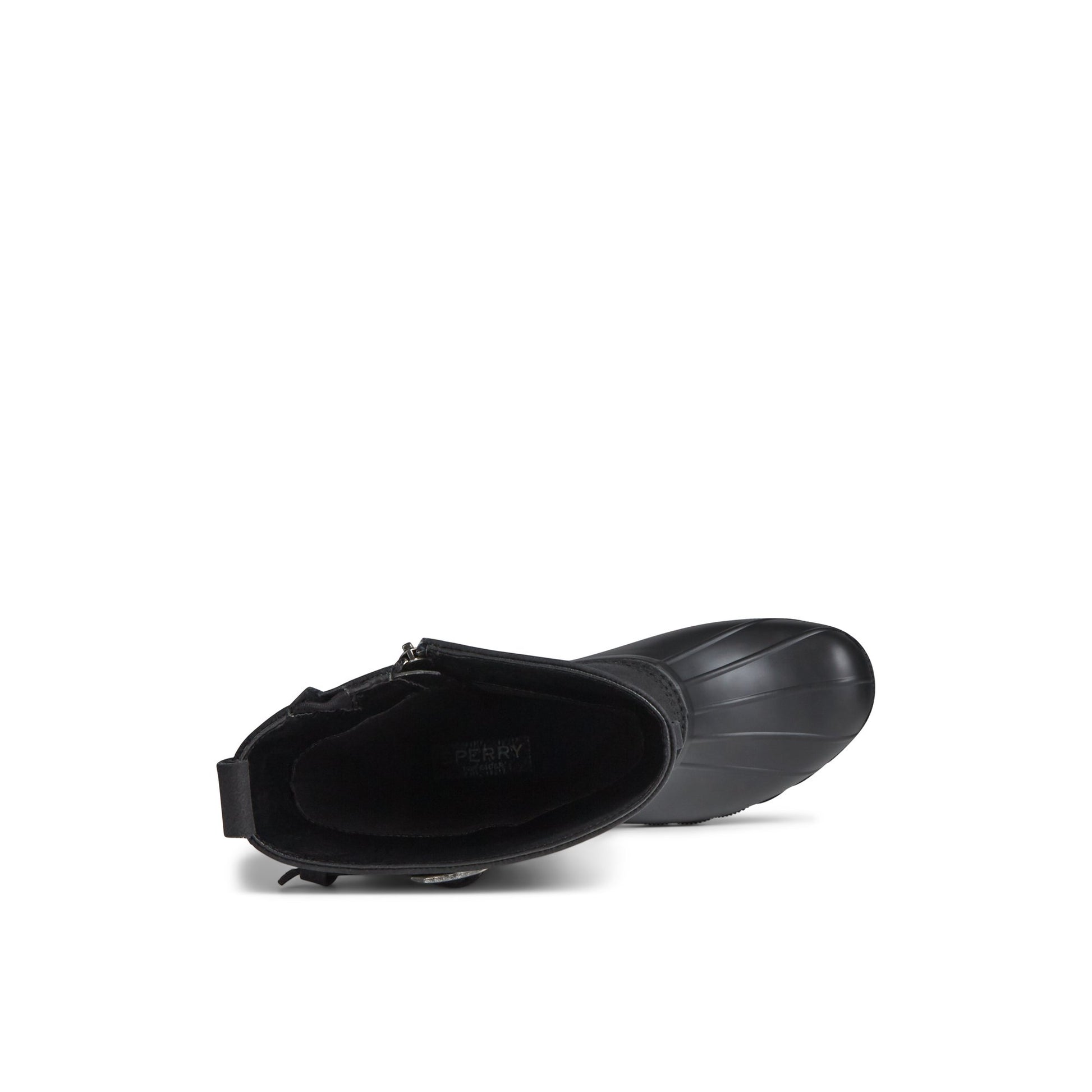 Top-down view of the Black Saltwater™ Tall Nylon Duck Boot Duck Boots