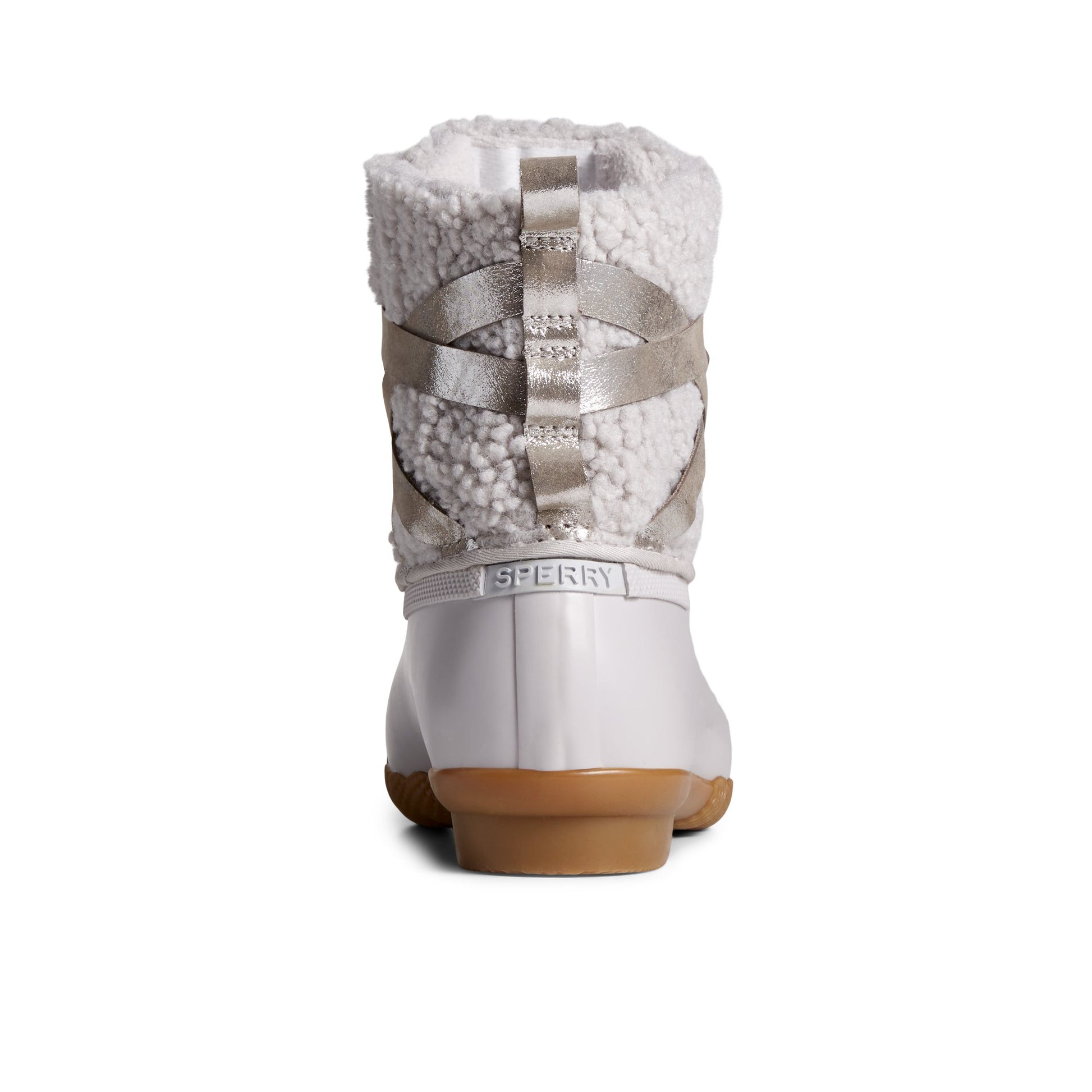 Close-up of the Silver Saltwater™ Duck Boot Duck Boots
